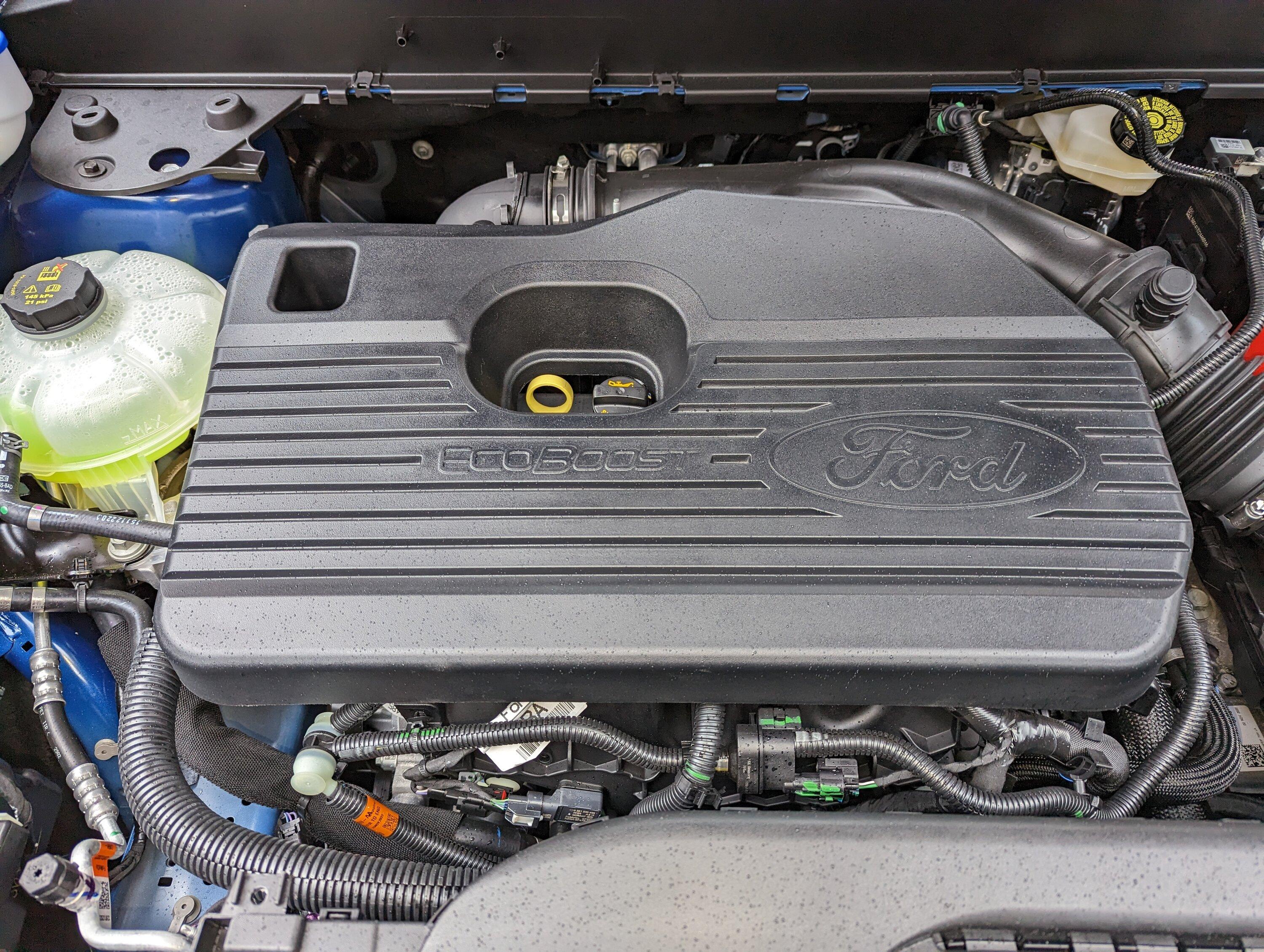 Ford Maverick Engine Cover Installed on Tremor 2.0L EcoBoost PXL_20230129_185013381