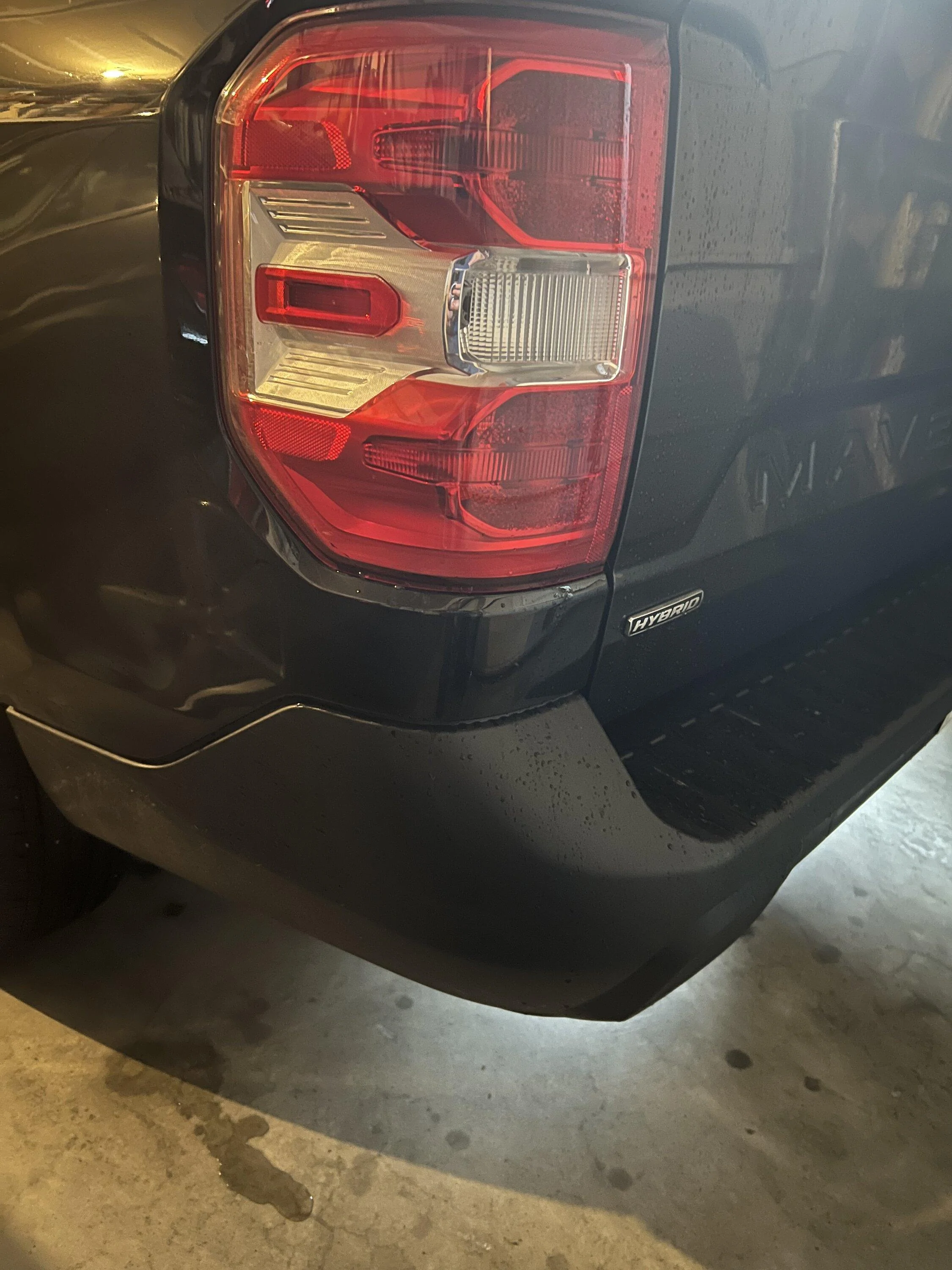 Ford Maverick Rear Taillight Scratches on Both Side, Factory Installation Problem 23BCCC6C-F59C-440A-9645-E68E87327C19