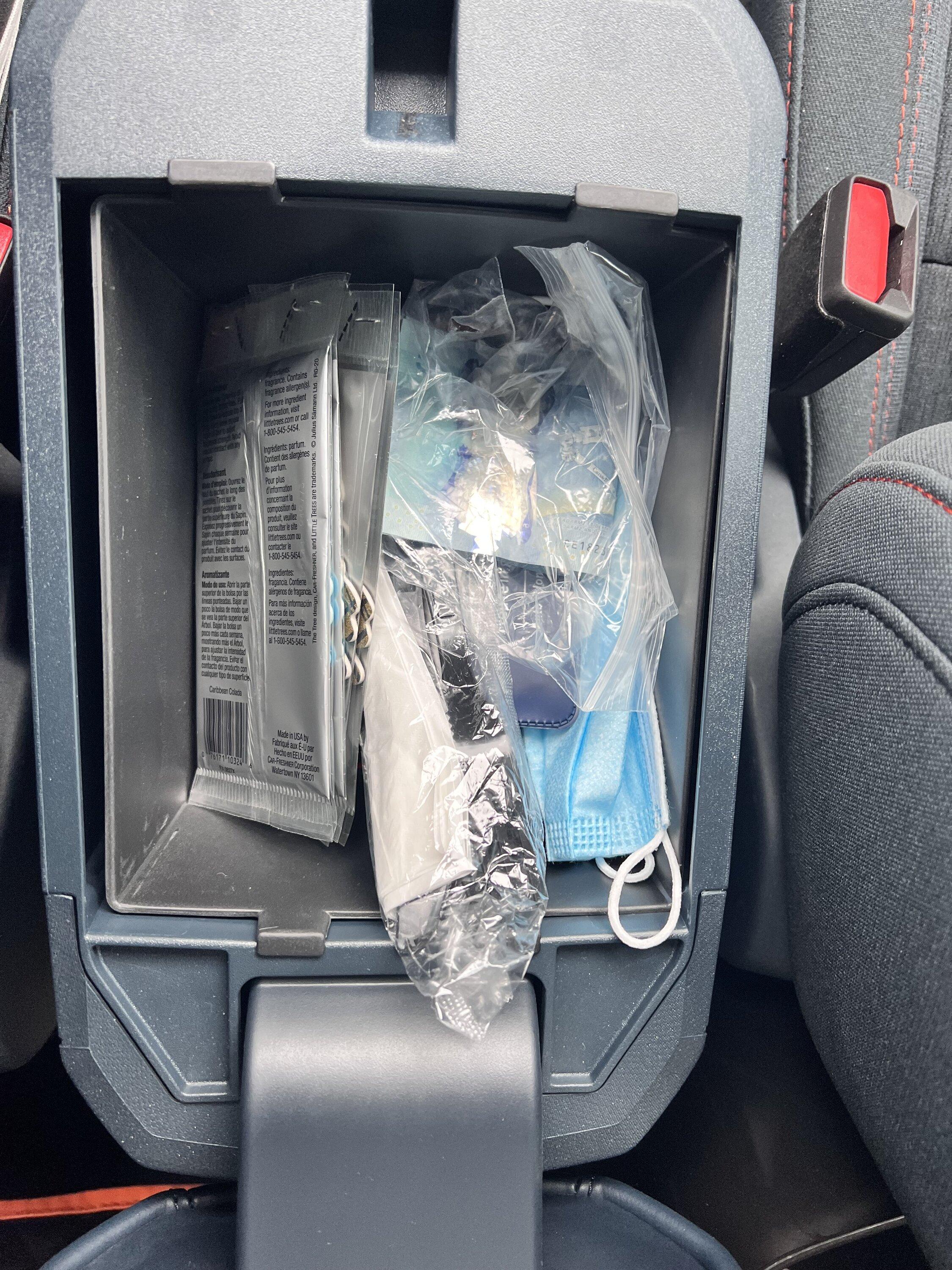 Ford Maverick Purchased the Amazon Center console bin IMG_6427