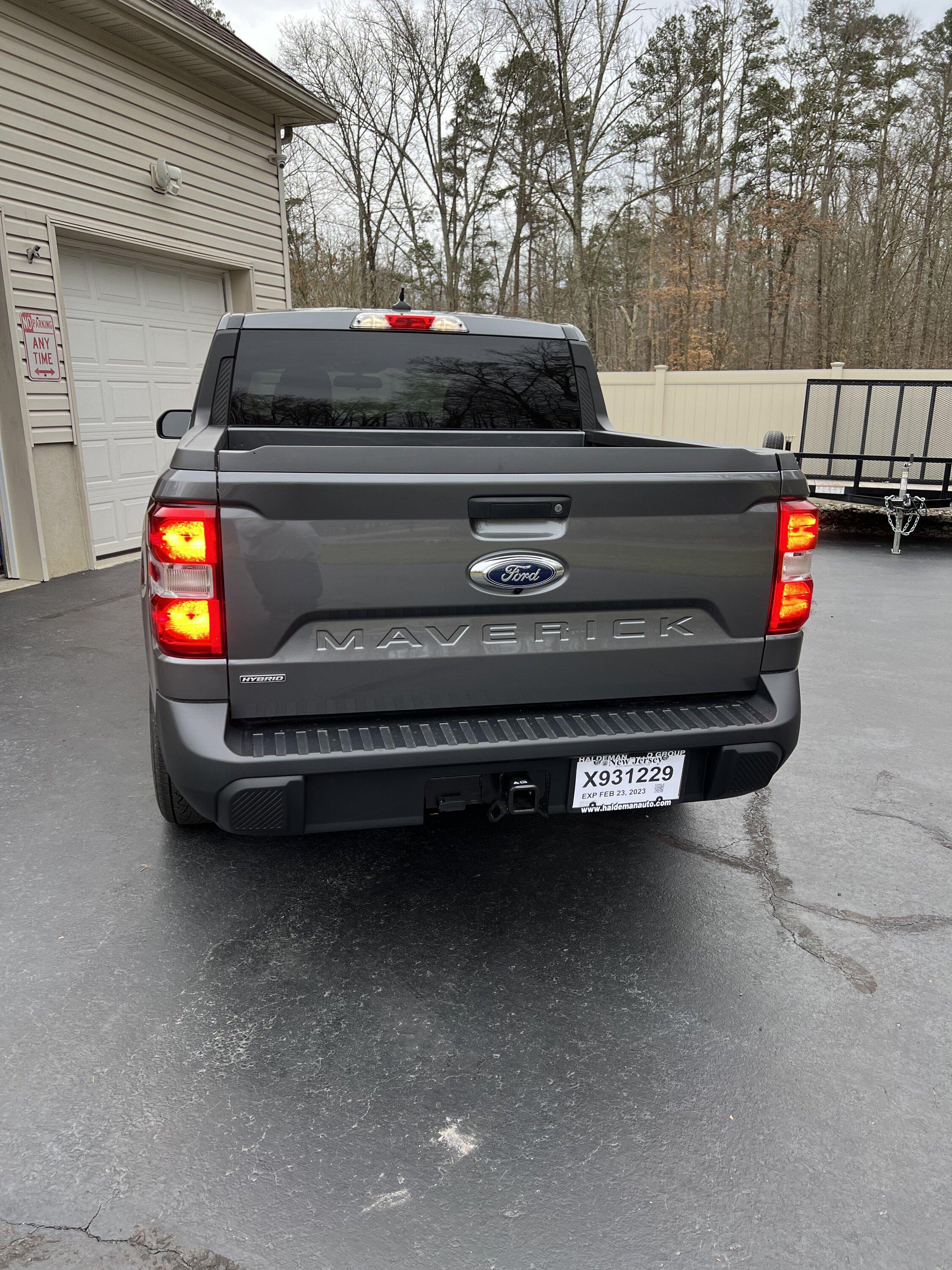 Ford Maverick Lasfit LED upgrades and review of the company STT rear