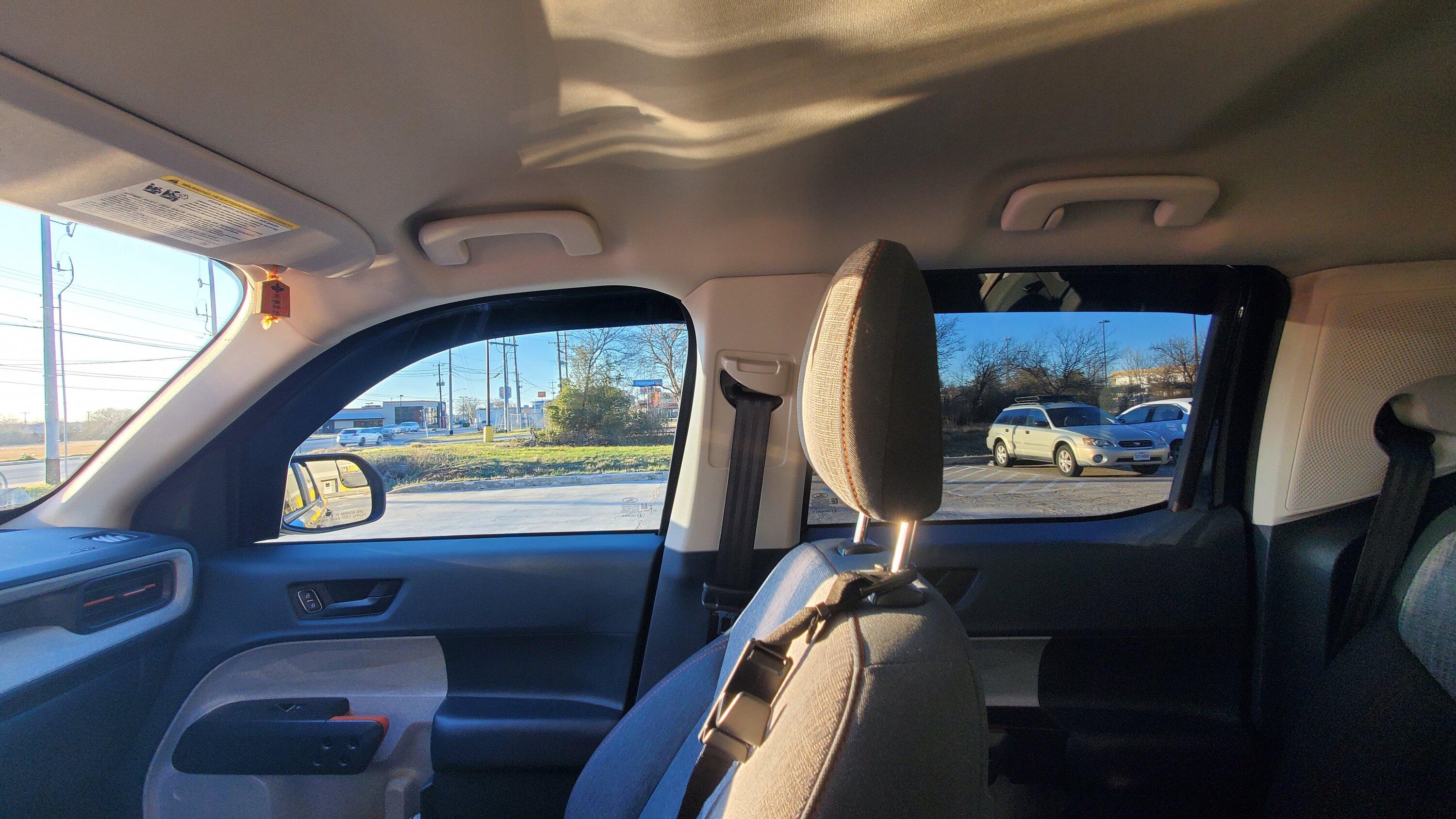 Ford Maverick "In Channel" Side Window Visors Now Available From Realtruck / EGR 20230126_080903
