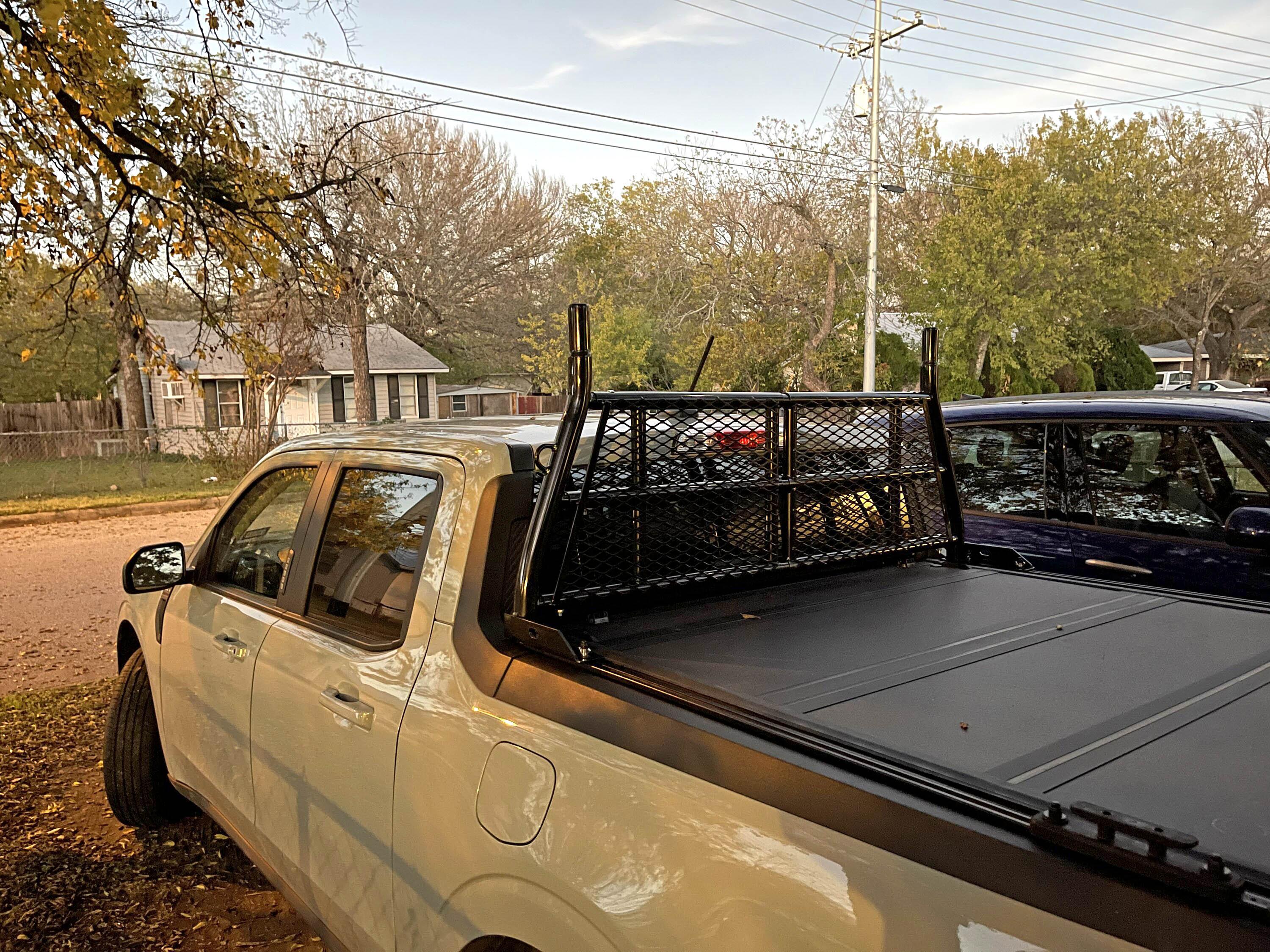 Ford Maverick Headache rack, Backflip tonneau cover and TruXedo Elevate TS Rails -- installed photos & notes 299e3f68-98c0-4214-869d-80e575020eb6-jpe