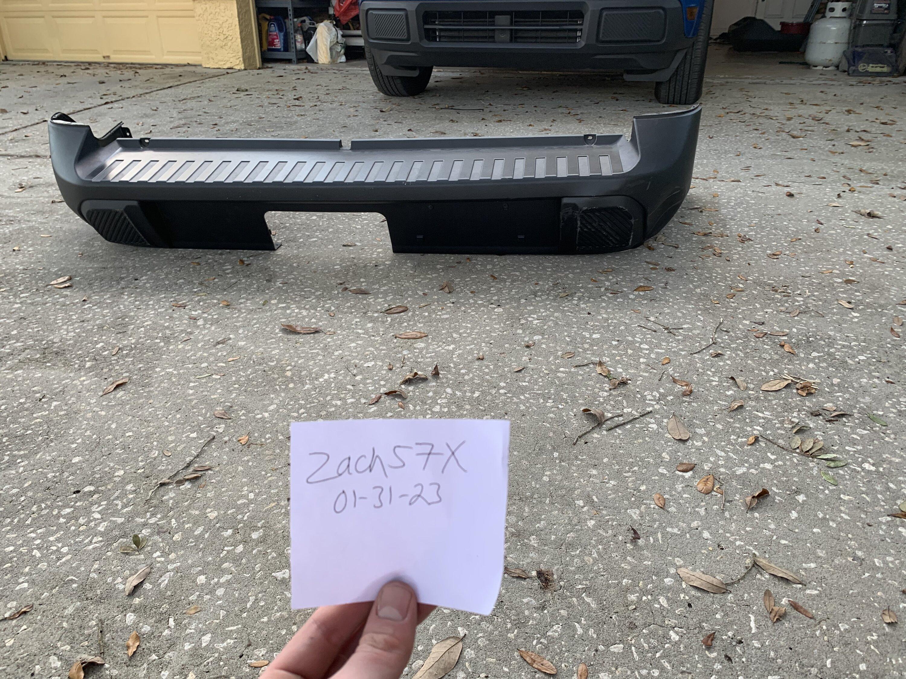 Ford Maverick XL/XLT Slightly Damaged Rear Bumper Cover and Absorber 3EE94178-C449-4F5A-9A45-58A8A7F951A7