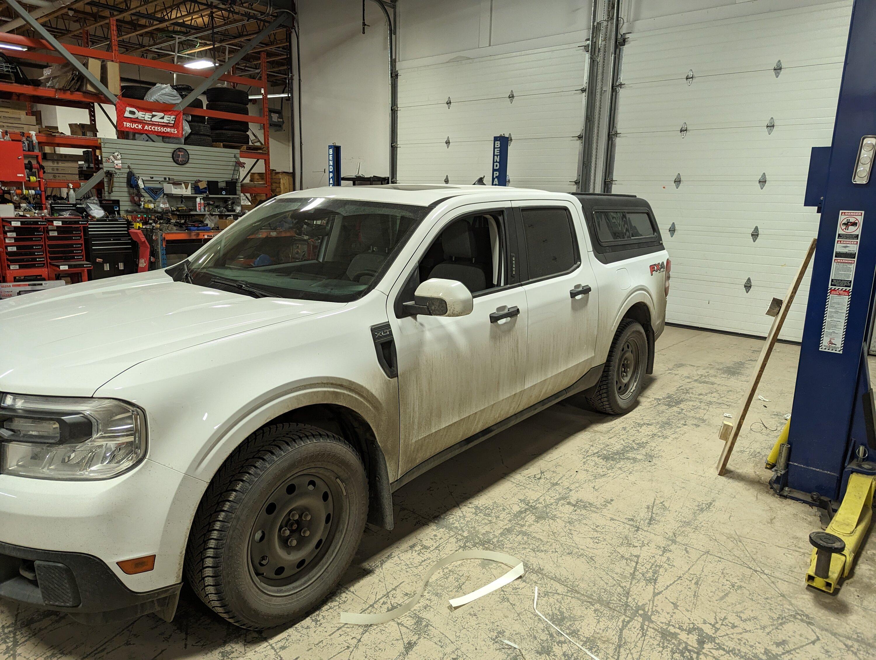 Ford Maverick A.R.E. V-Series Bed Cap installed! pxl_20230131_220037303-
