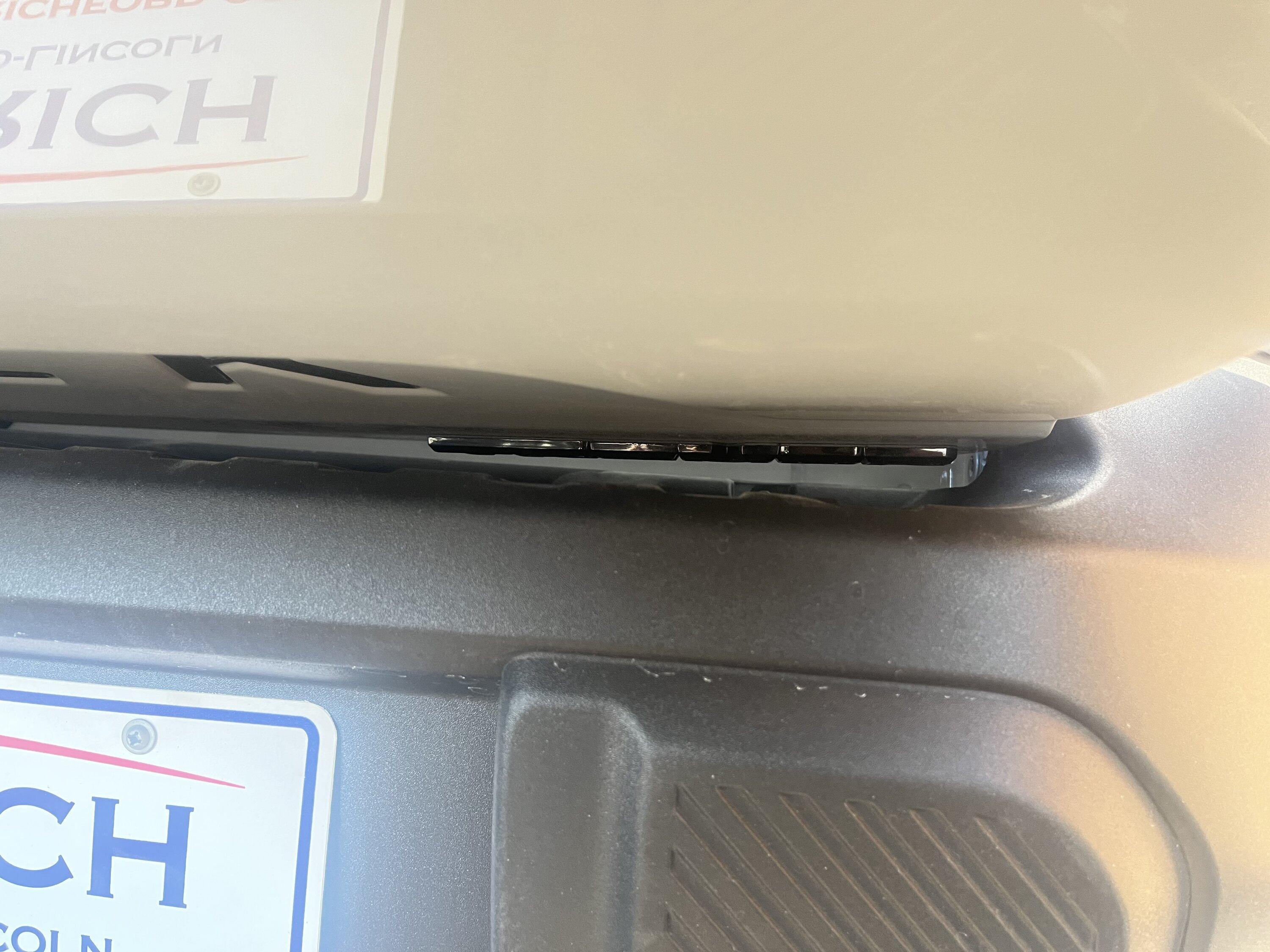 Ford Maverick Installed Tremor Badge to replace factory Tremor Sticker IMG_4259