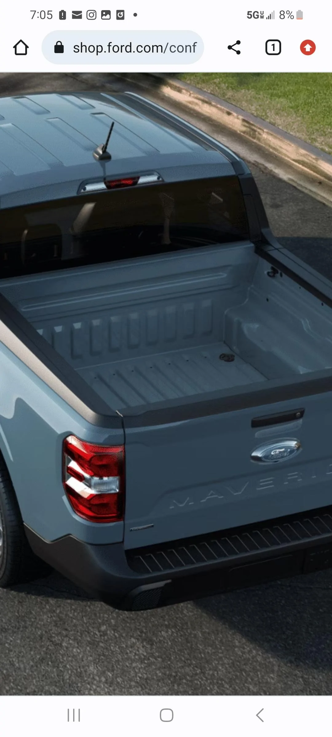 Ford Maverick Has anyone seen this???? OEM spray in bed liner to no bed liner?? Screenshot_20230203_070508_Chrom