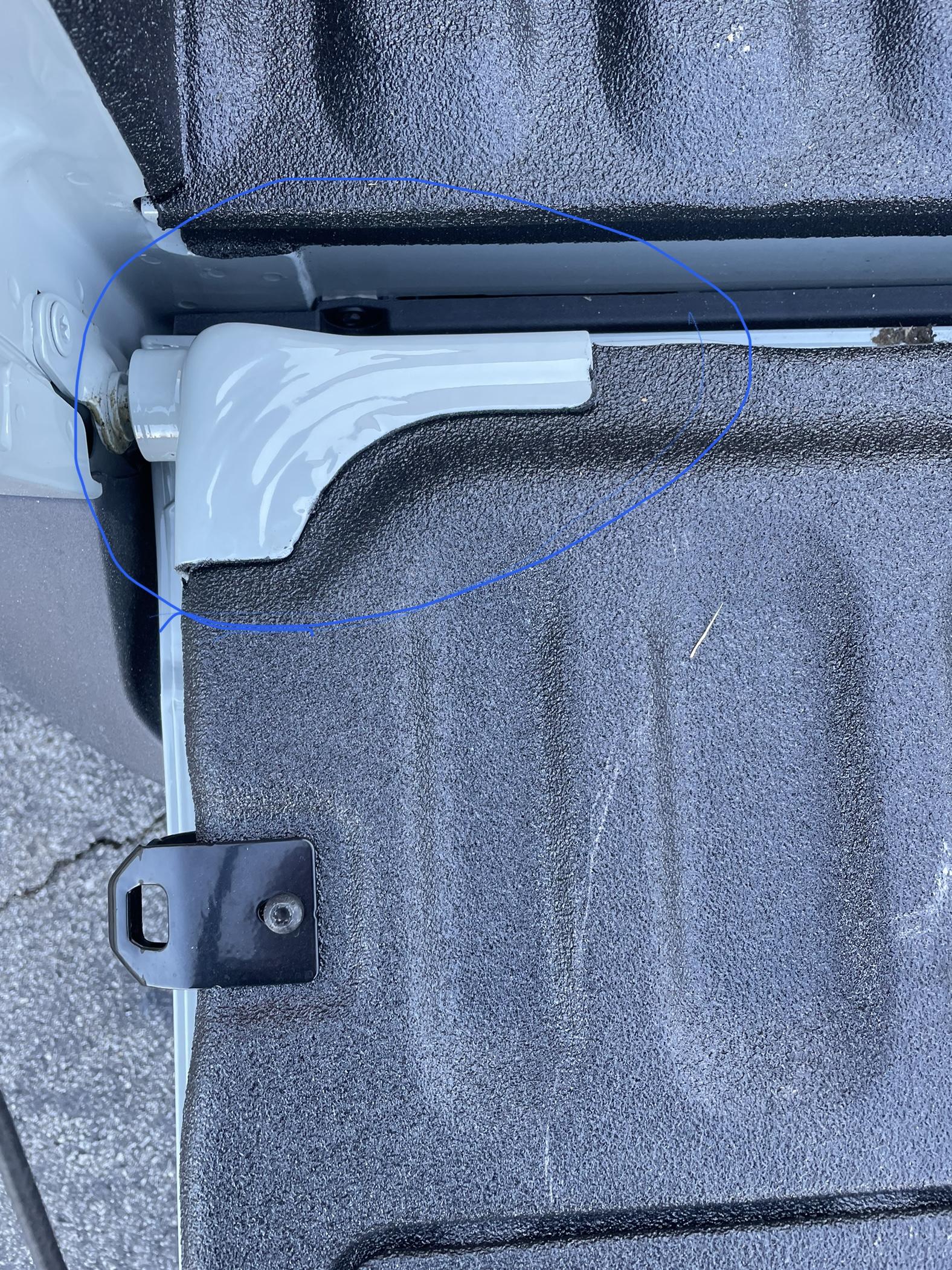 Ford Maverick Not happy with Line-X tailgate job E16EEA1C-6E92-4A85-9A22-22E51FD094A3