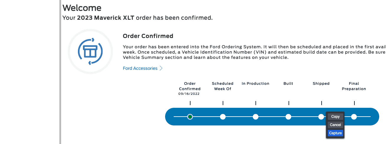 Ford Maverick 📬 1/26/23 Scheduling Email Received Group [EMAILS NOW ARRIVING!] Ford-Vehicle-Order-Tracking-Status