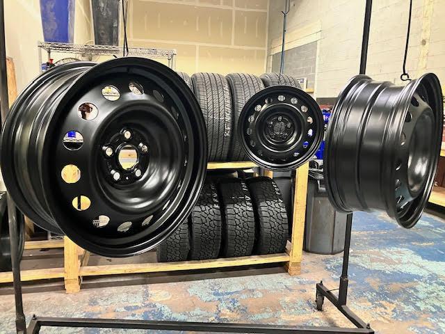 Ford Maverick 2022 Ford Maverick XL EcoBoost AWD Shadow Black Build Wheels Painted