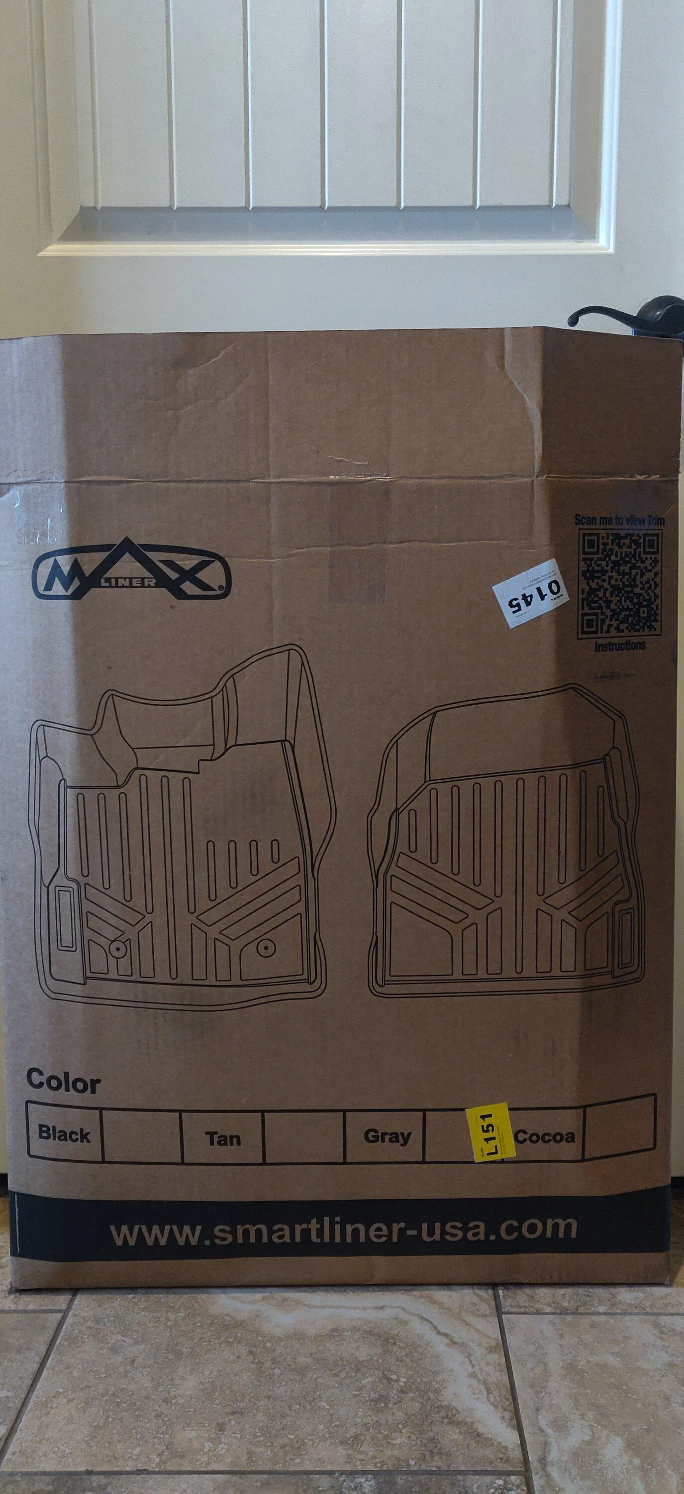 Ford Maverick Smart liner / HYBRID floor mats unboxing IMG_20230203_102947
