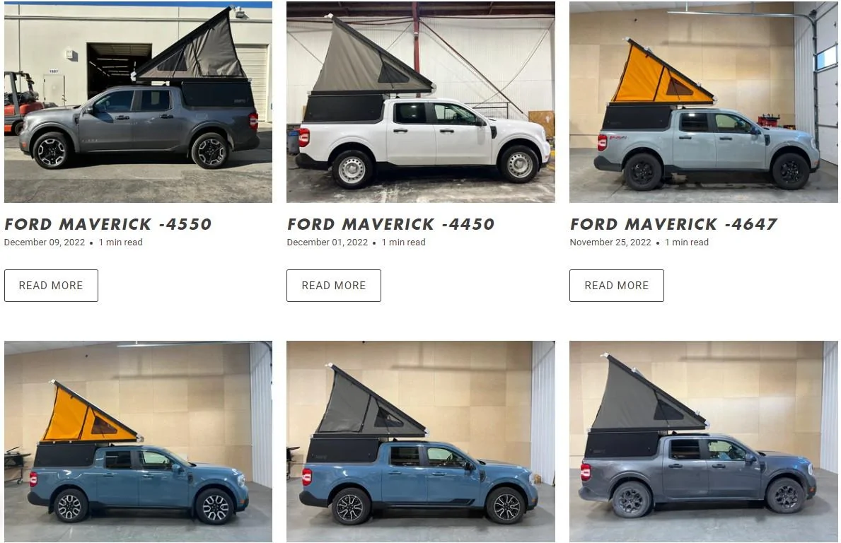 Ford Maverick One year living on the road with my Maverick GFC Mavericks_1