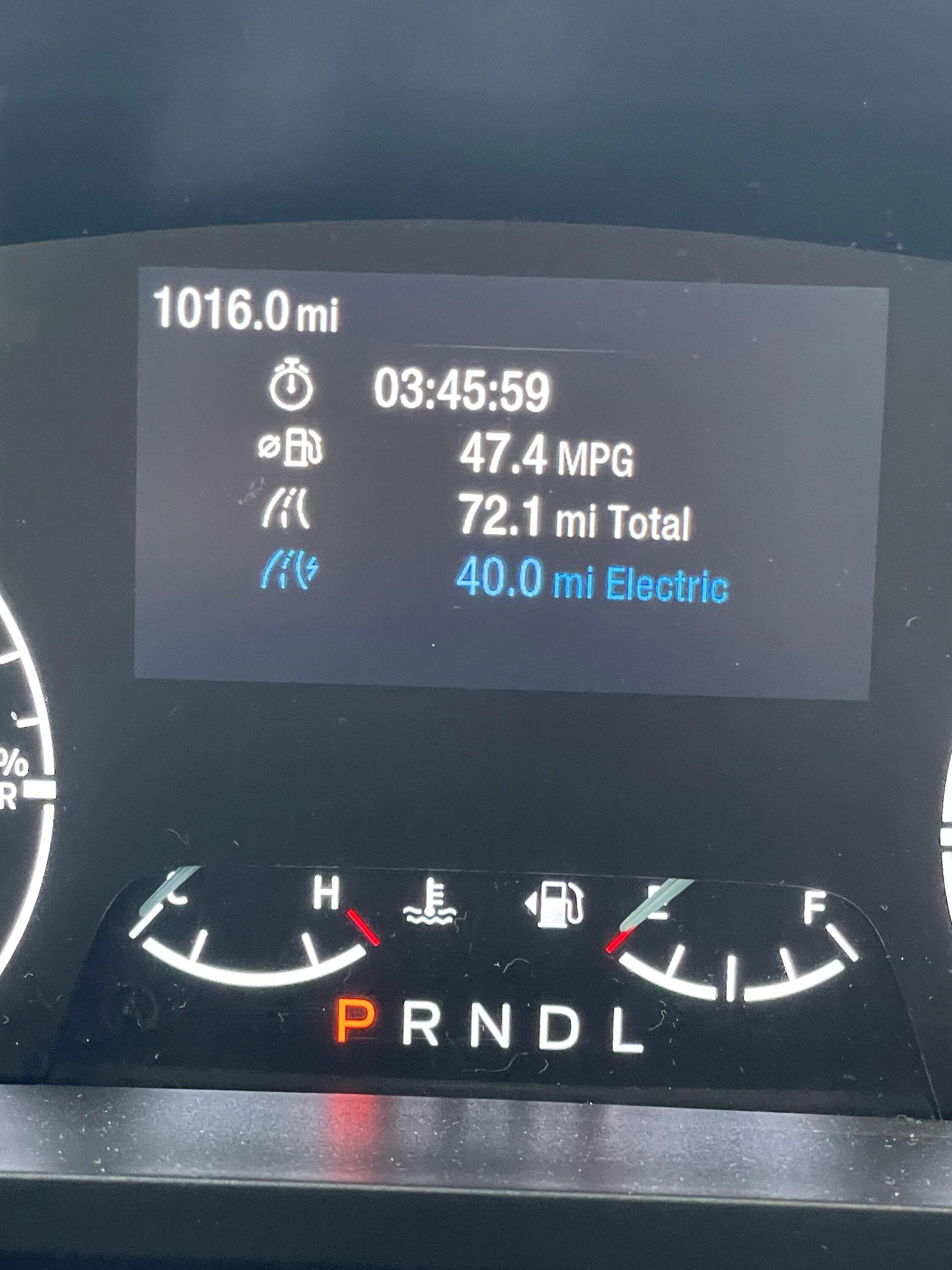 Ford Maverick Poor fuel mileage IMG_5472