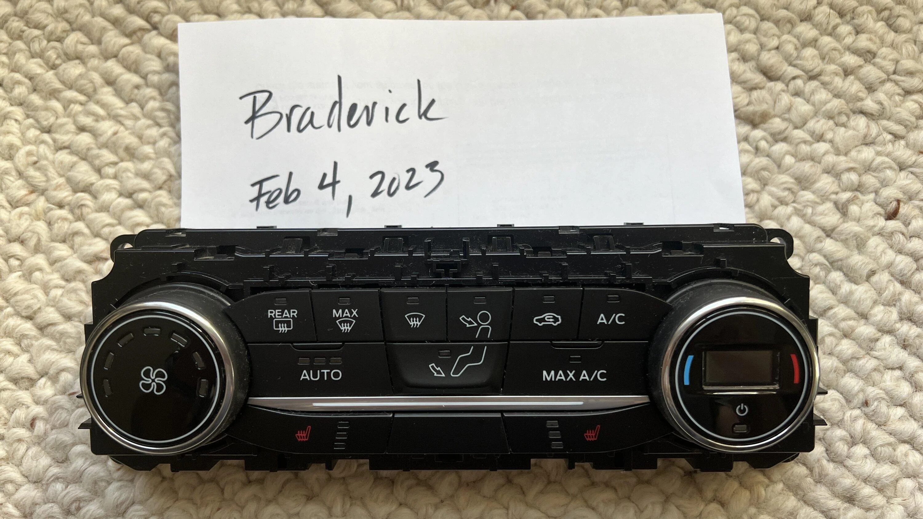 Ford Maverick Climate Control - Ecosport 2018 - GN15-18C612-CH IMG_5301