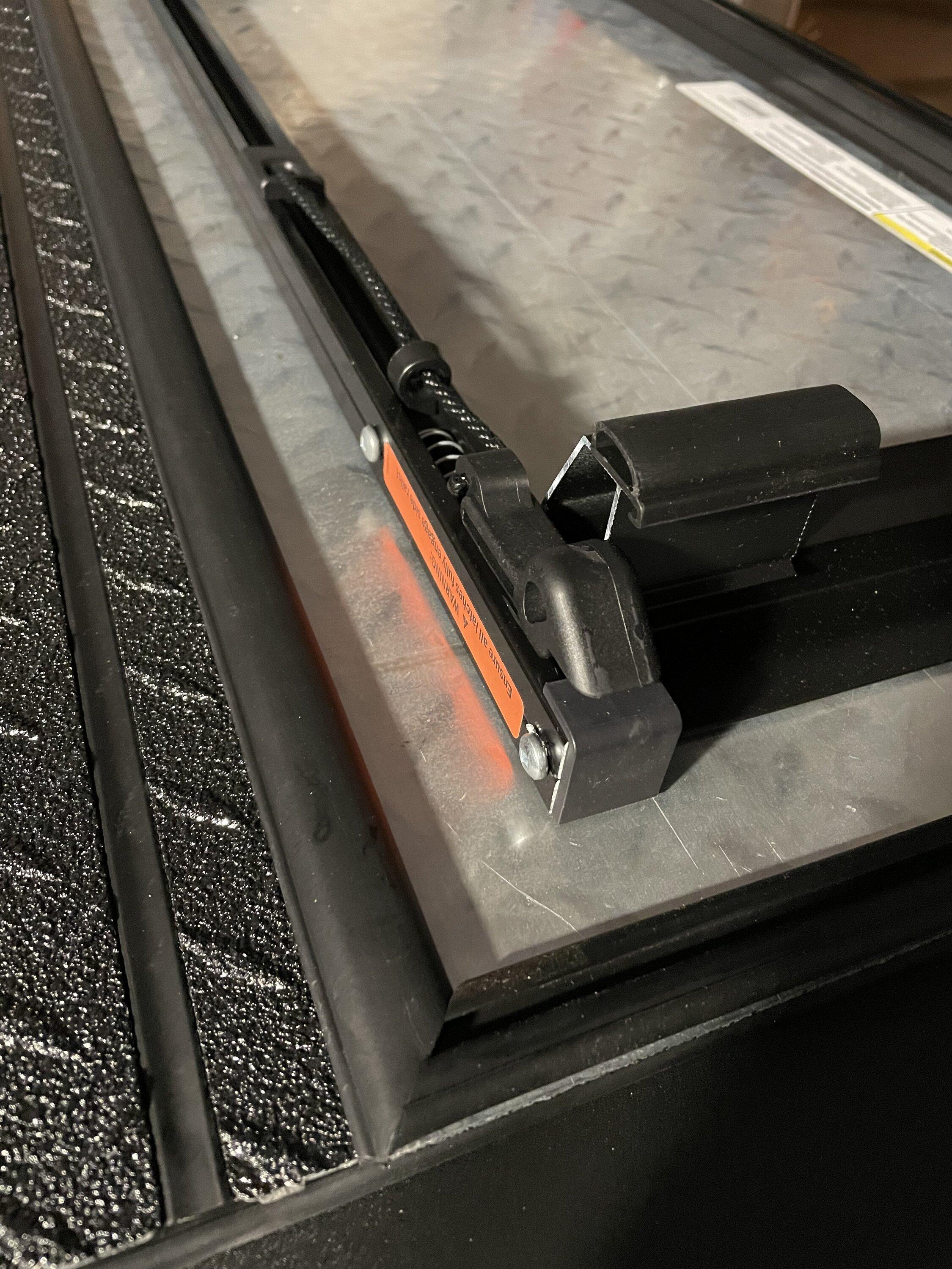 Ford Maverick LOMAX Stance Hard Tri-Fold Tonneau Cover installed 52931F7D-915C-4D20-93EF-EBA0D787E12C