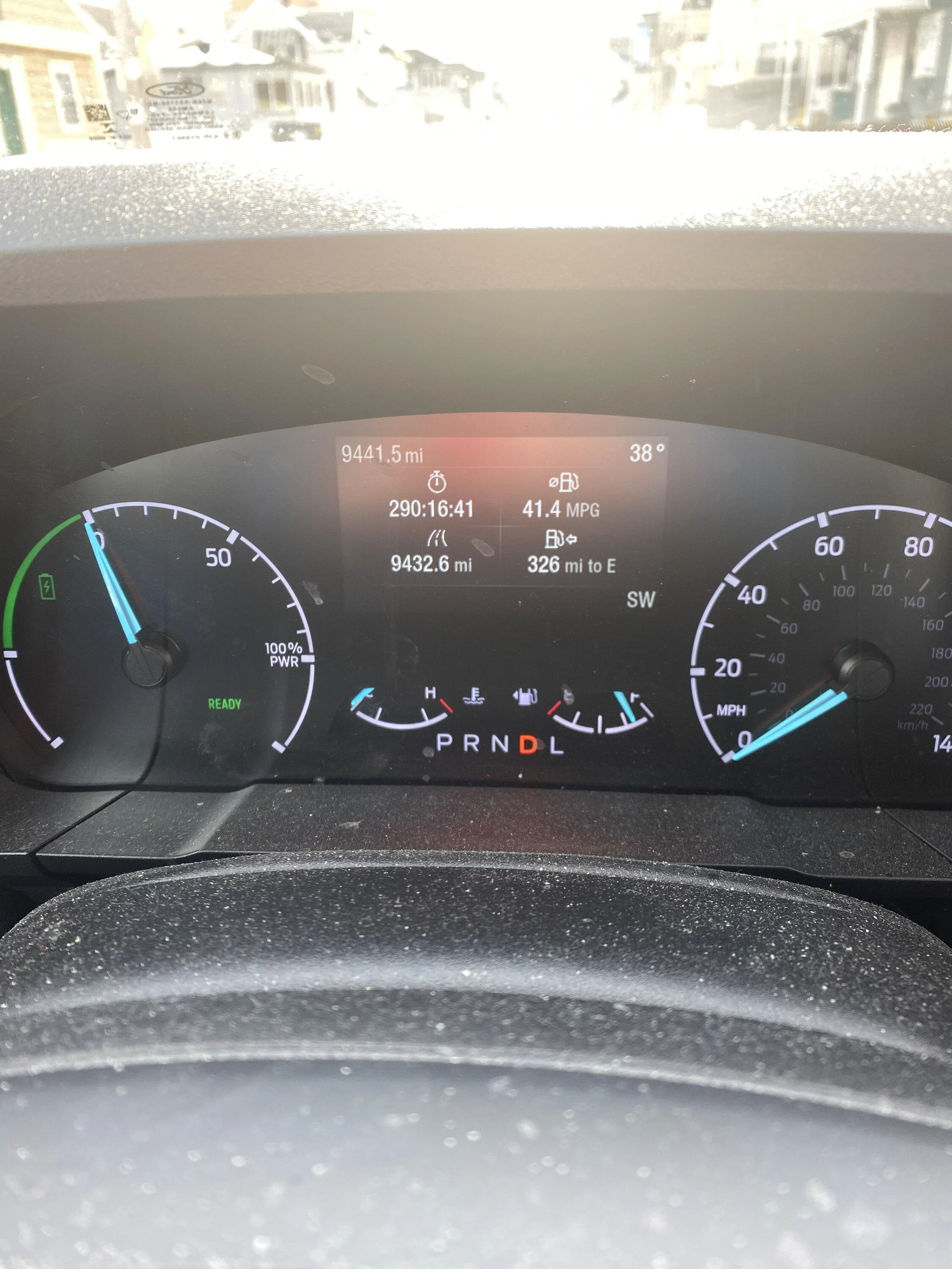 Ford Maverick Impressive Cold Weather Performance and MPG in -8F (Hybrid Maverick) IMG_7868