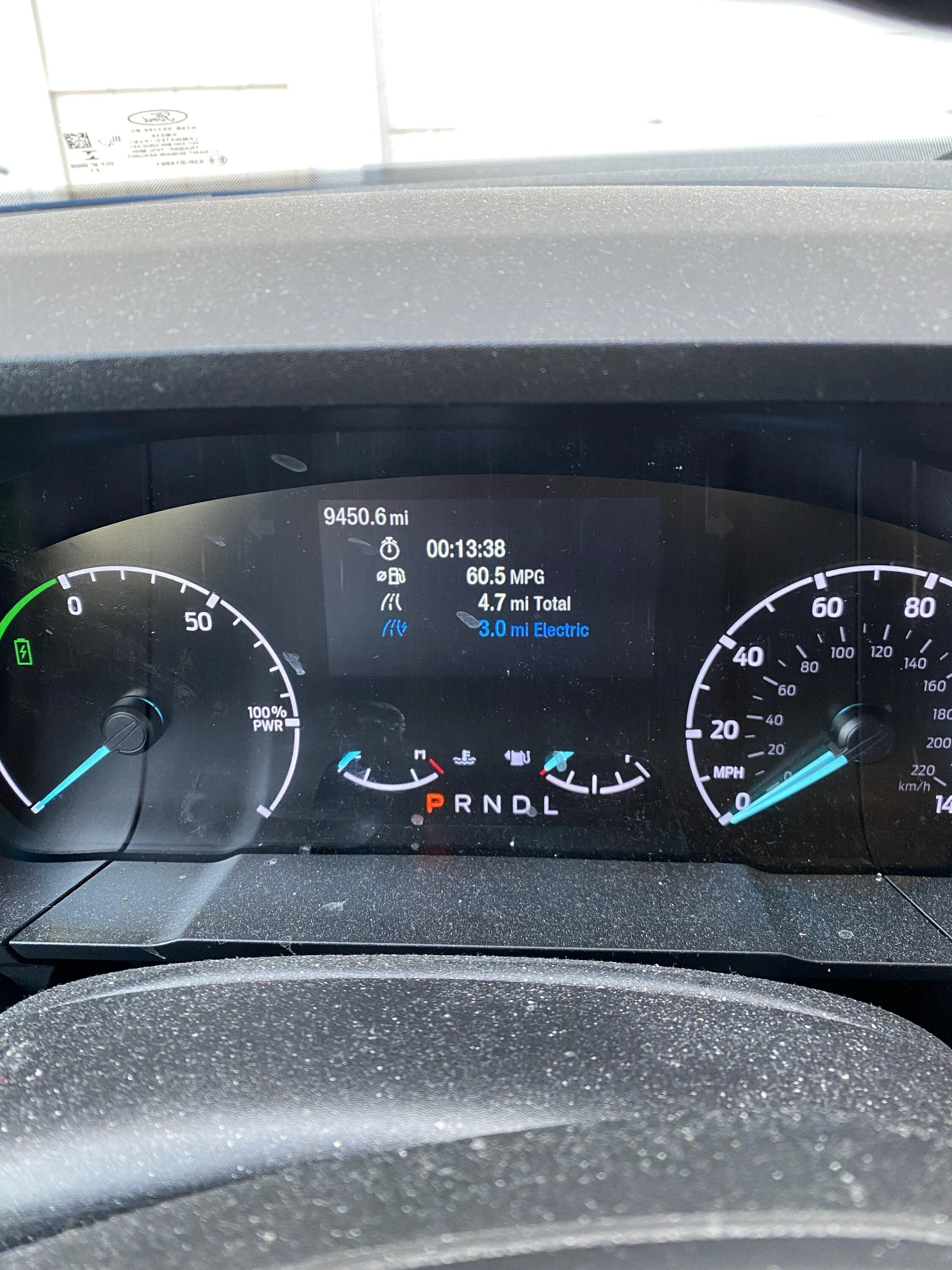Ford Maverick Impressive Cold Weather Performance and MPG in -8F (Hybrid Maverick) IMG_7869