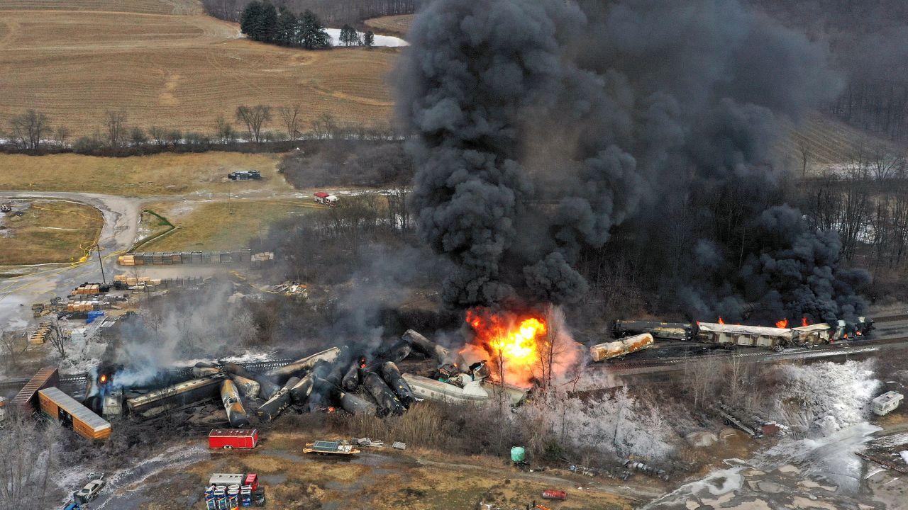 Ford Maverick Any Mavericks on the train that derailed in Ohio ? train-derailment