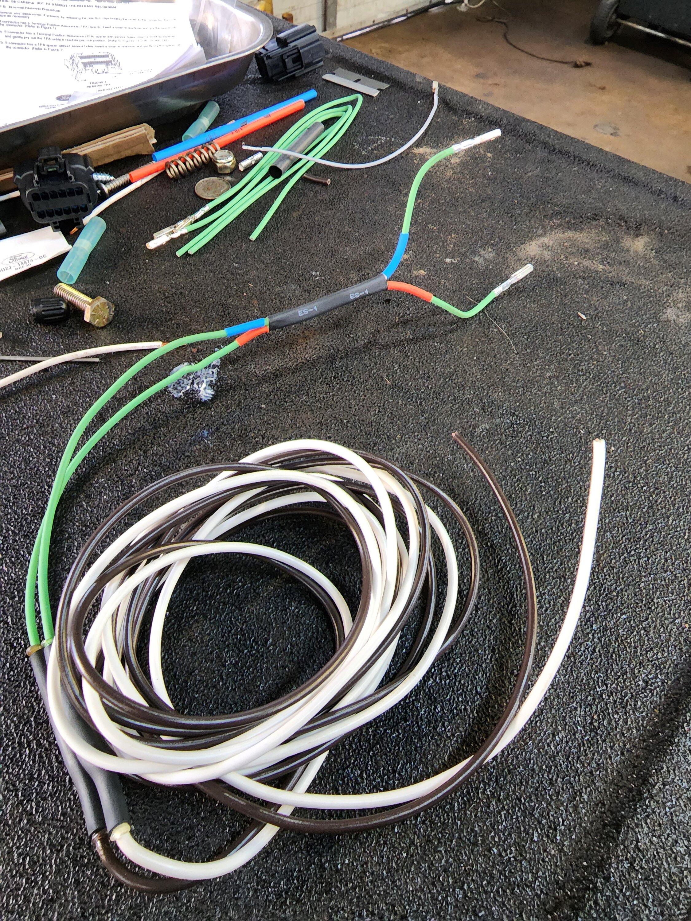 Ford Maverick F-150 Fog Lamp Switch and Wire Harness Installed in Maverick - DIY 20230207_161934