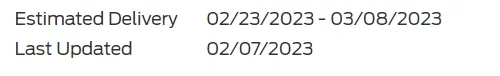 Ford Maverick Stuck "In production" for 2 weeks and 6 days 1675807156329
