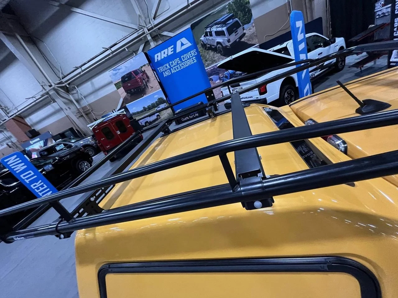 Ford Maverick Maverick with ARE Truck Cap + Holman Rack -- from the Great Outdoor Show in PA Ld2ot6v_d