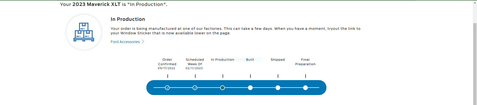 Ford Maverick Question about production timeline maverick build2