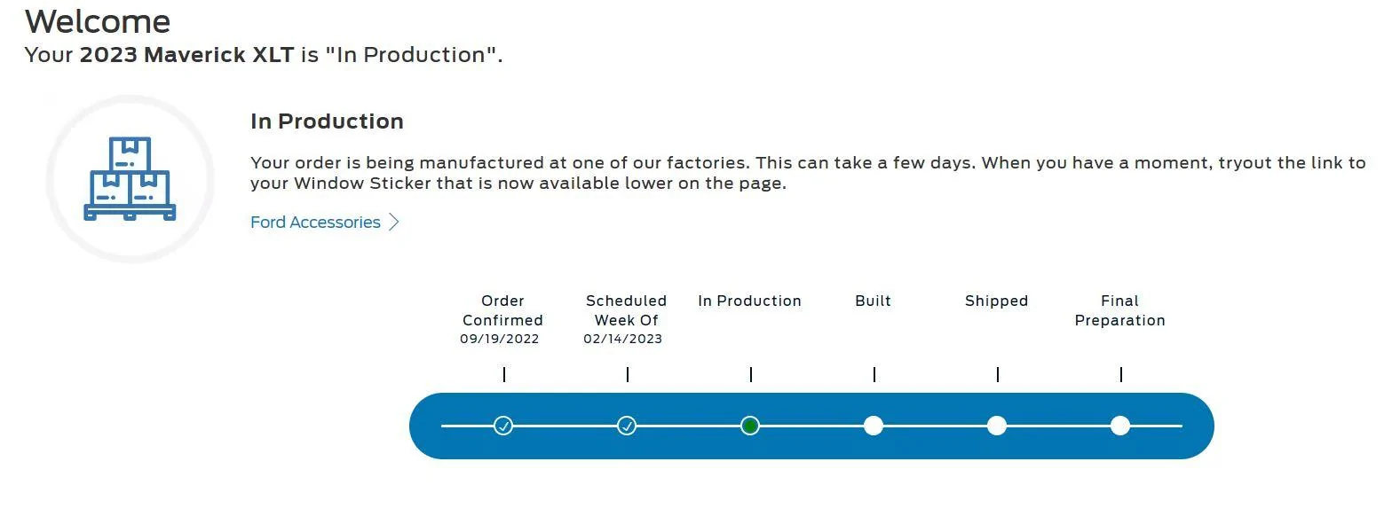 Ford Maverick Question about production timeline 7