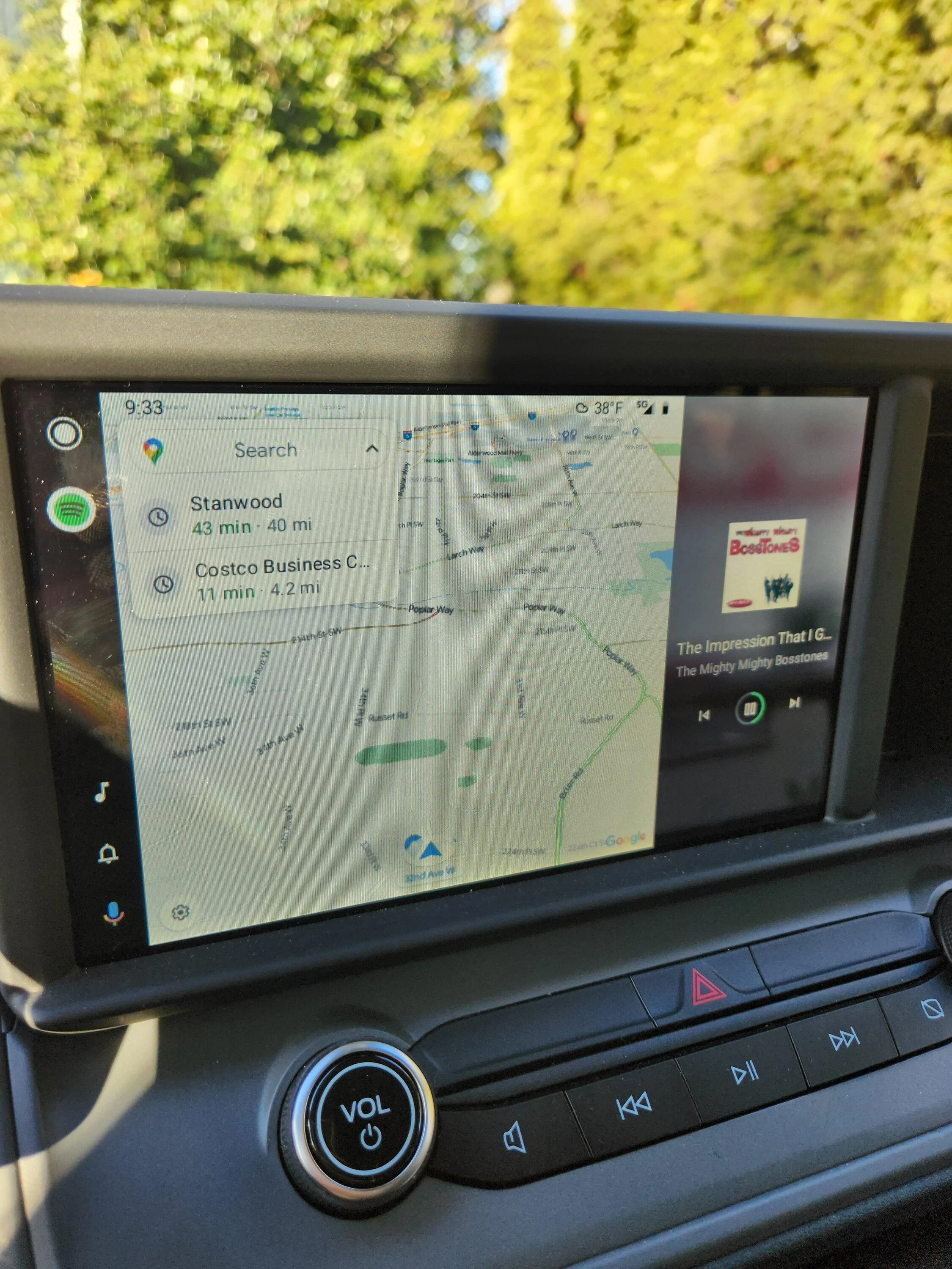 Ford Maverick Android Auto "COOLWALK"  split screen (public stable release) working on my base XL Maverick! 20230208_093309