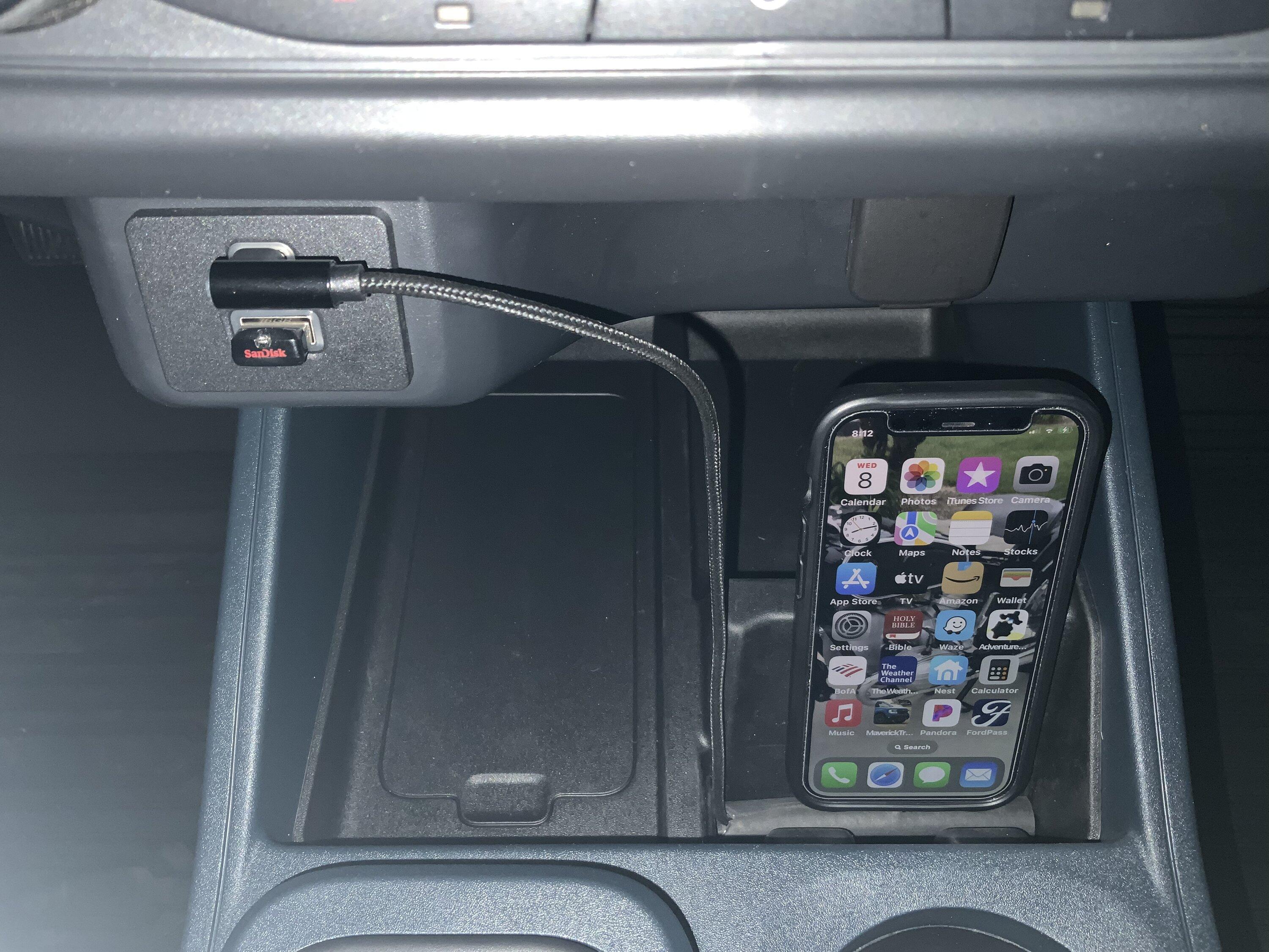 Ford Maverick $4 powered IPhone holder D041F8BB-ECF9-4BE4-9B54-284C16930B0E