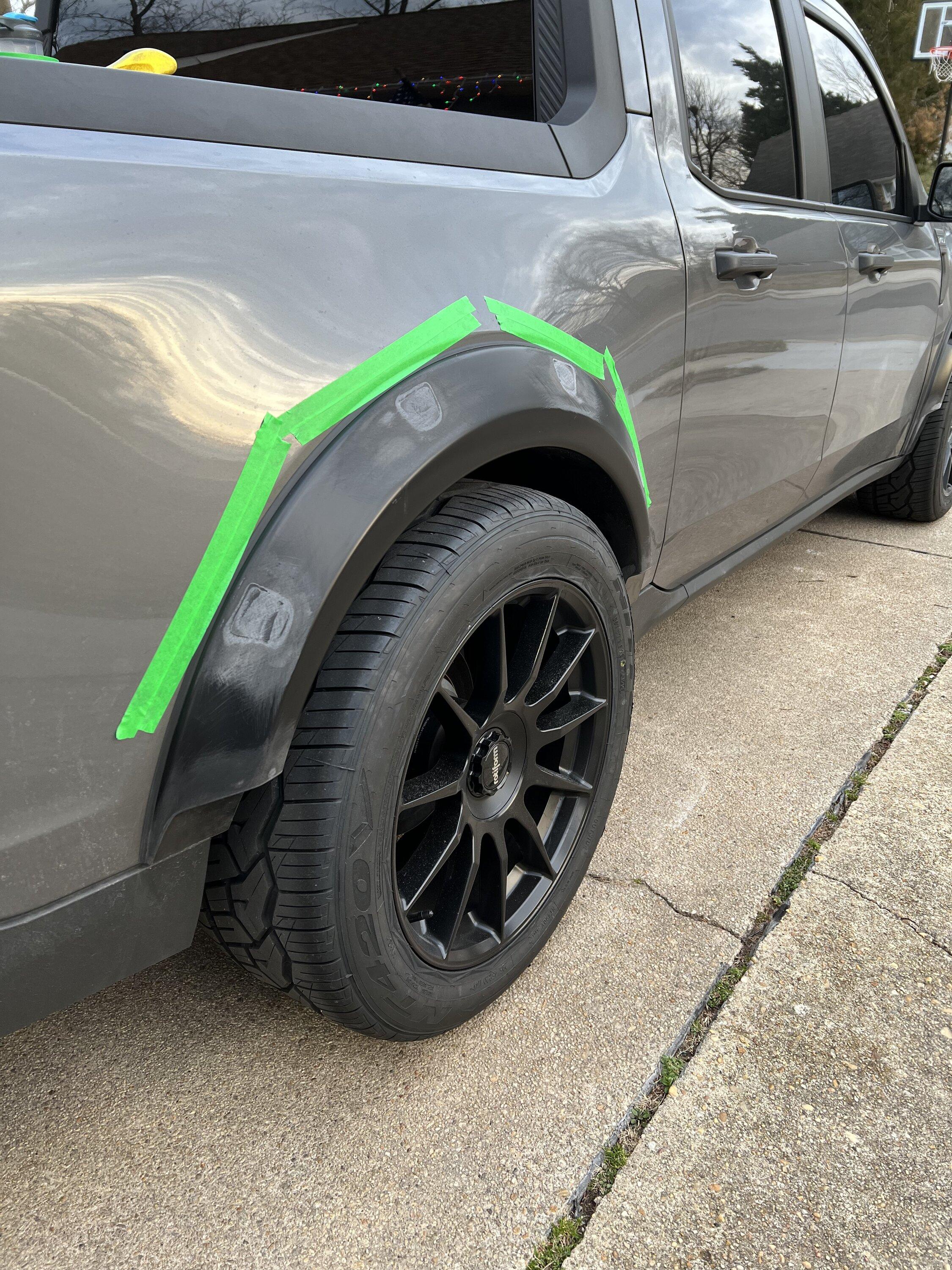 Ford Maverick Modified Bushwacker fender flares 9FD6158A-437A-4C6F-B873-B6C66ECD9229