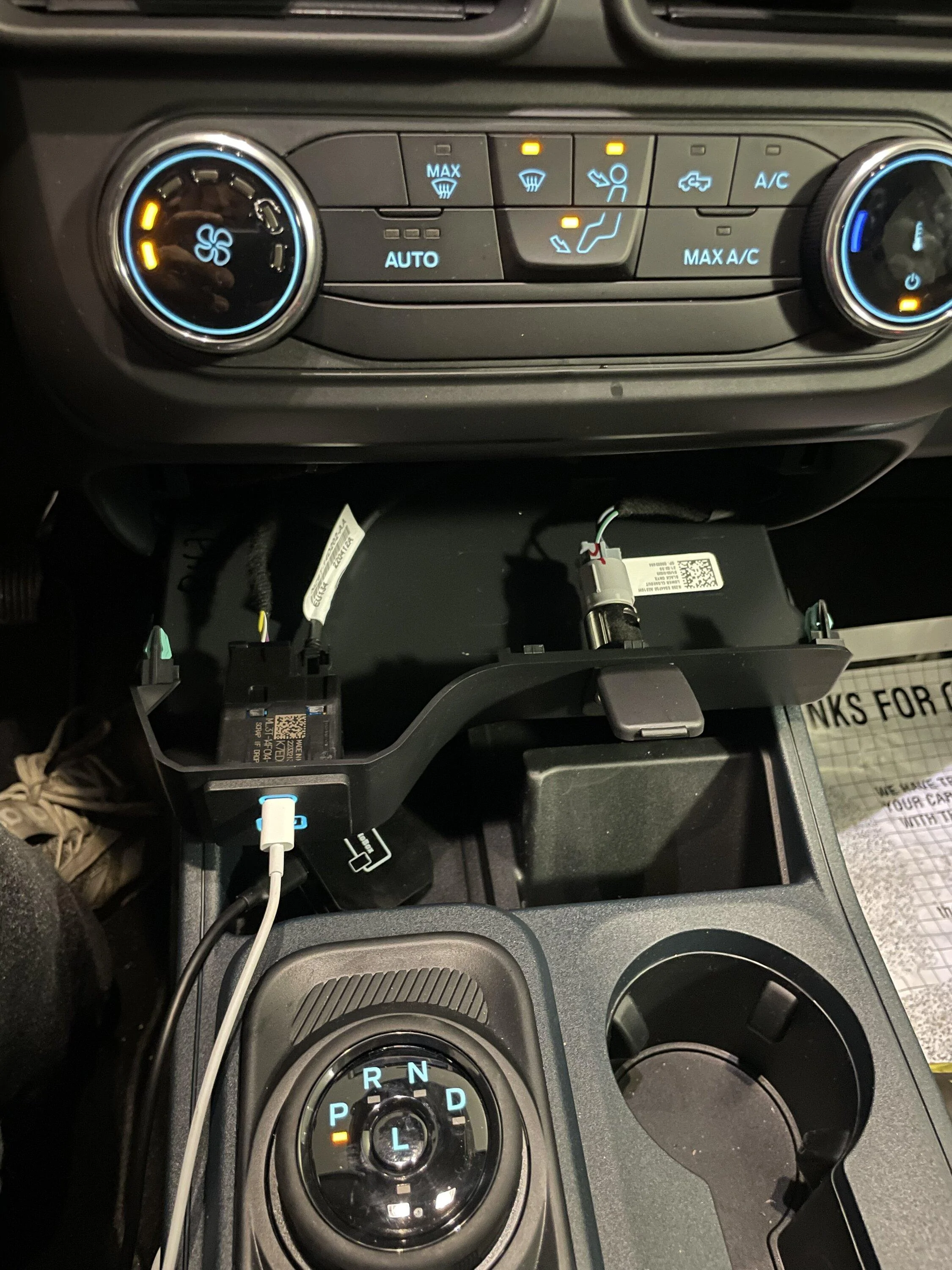 Ford Maverick ‘OEM’ style ambient light install, - dims just like factory 9F4752A4-027B-41C9-B9A4-F9B97C13FBB1