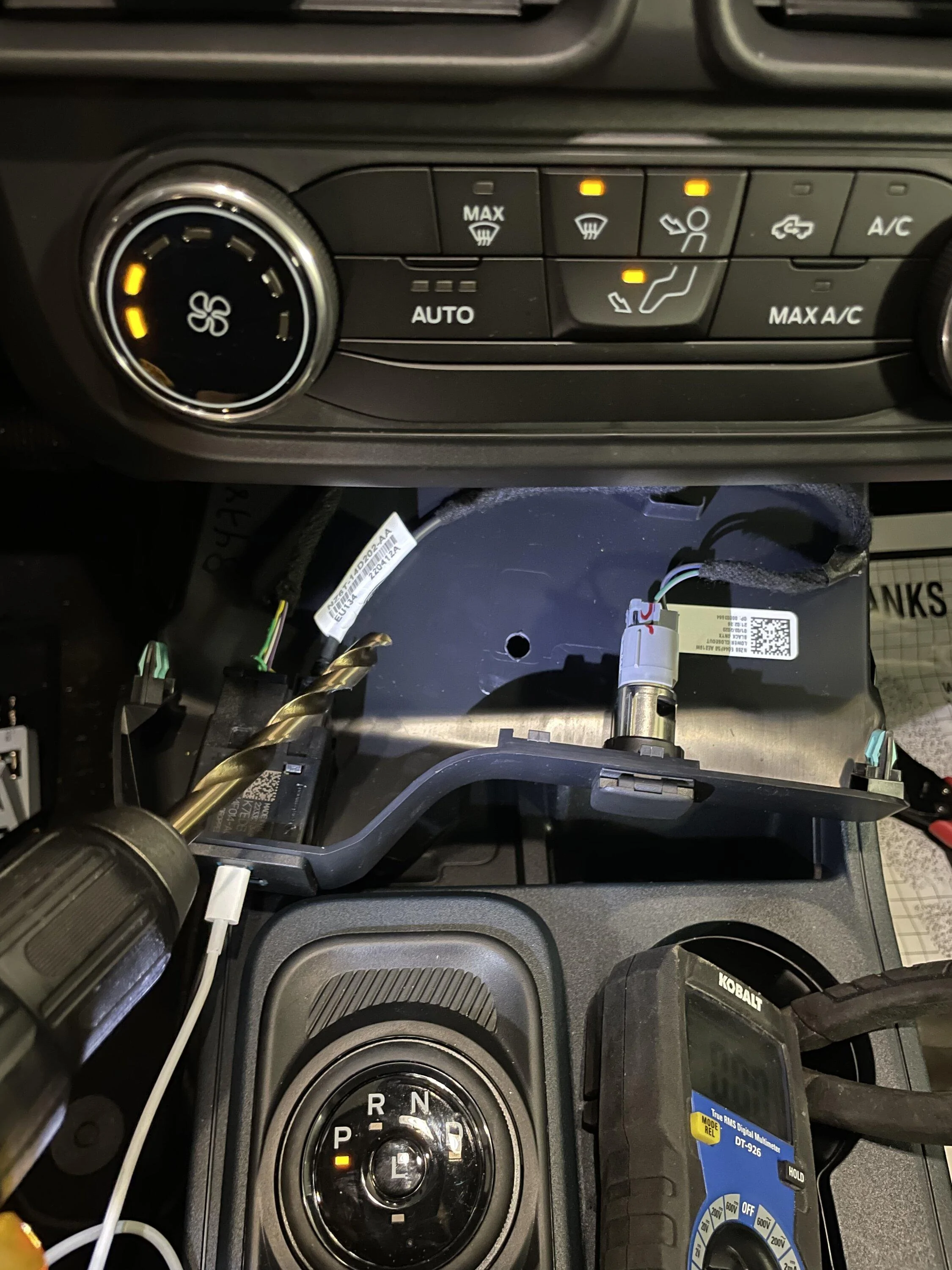 Ford Maverick ‘OEM’ style ambient light install, - dims just like factory 4770F647-35D7-4847-8869-F1F5DC60EF07