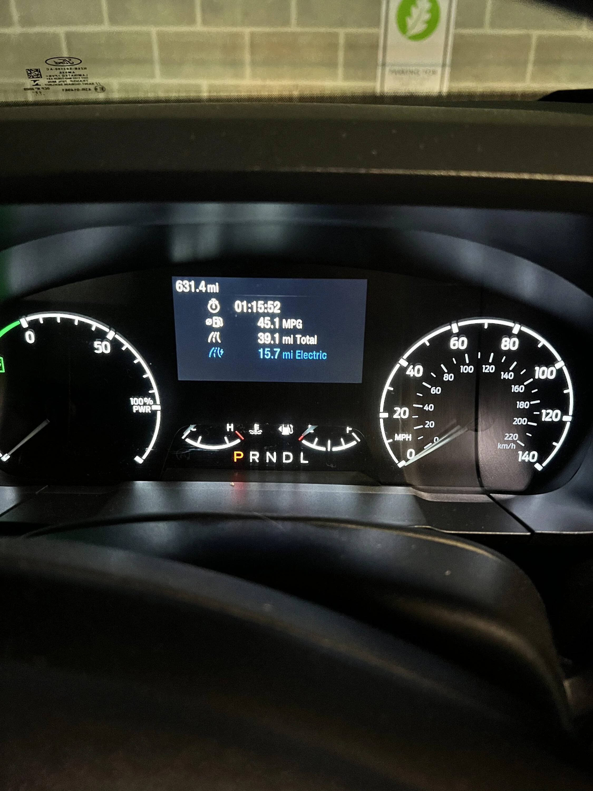 Ford Maverick Getting 45 mpg on my long commute to work! C5229946-7C06-41FE-9C6C-17178257FDD2
