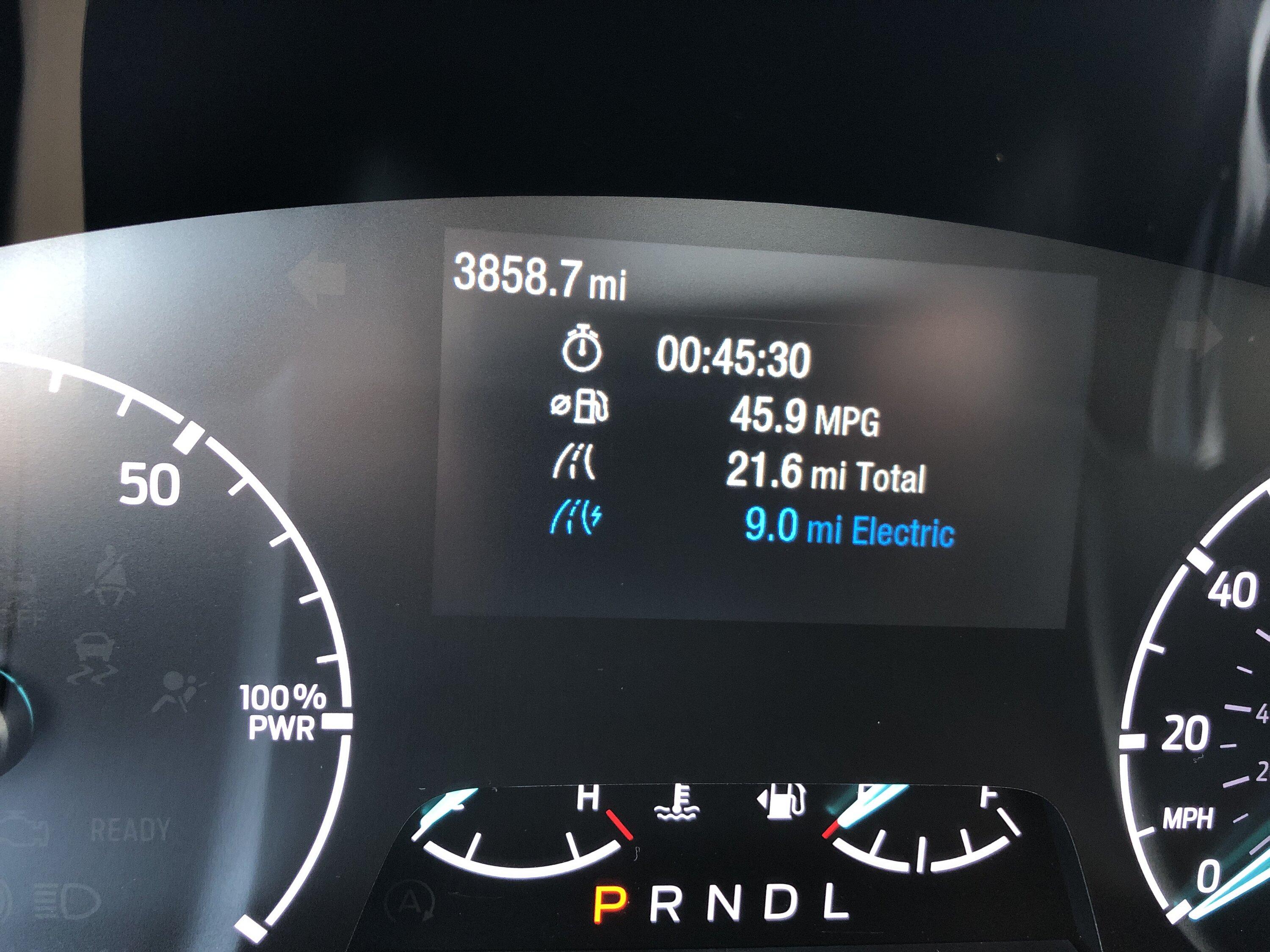 Ford Maverick Getting 45 mpg on my long commute to work! 6394A414-90FB-4F6F-9772-93943C2F5C36