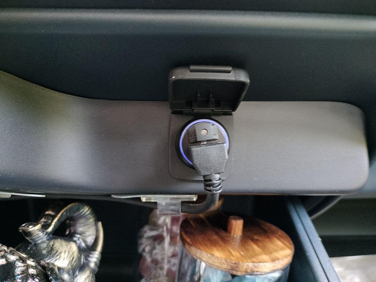 Ford Maverick 2023 Maverick Missing Cubby Ambient lighting fix ~ cheap fix Mavdash1