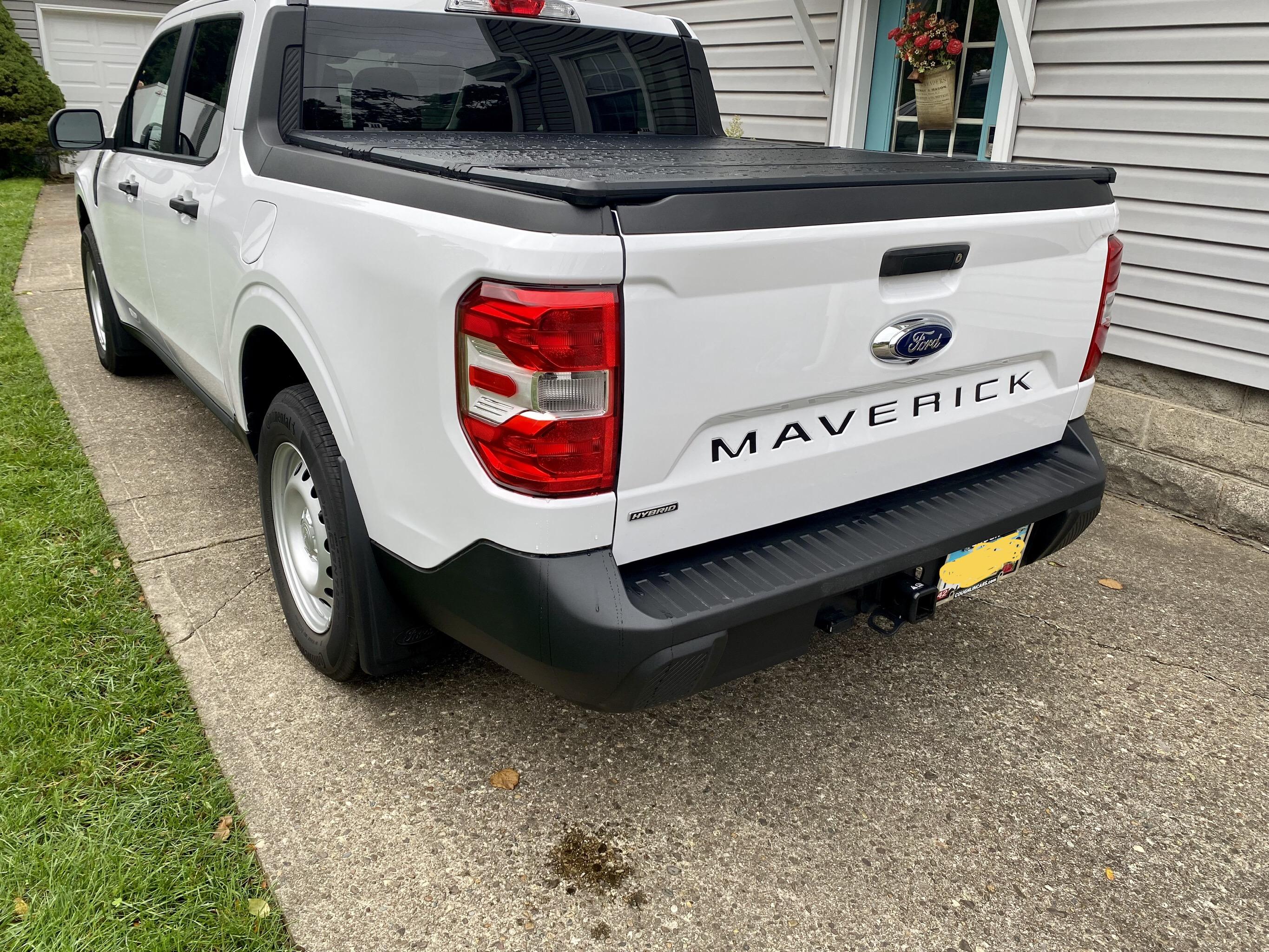 Ford Maverick Kikito Hard Tri-Fold Tonneau installed D878325A-8639-416E-A842-6552D66E2C29