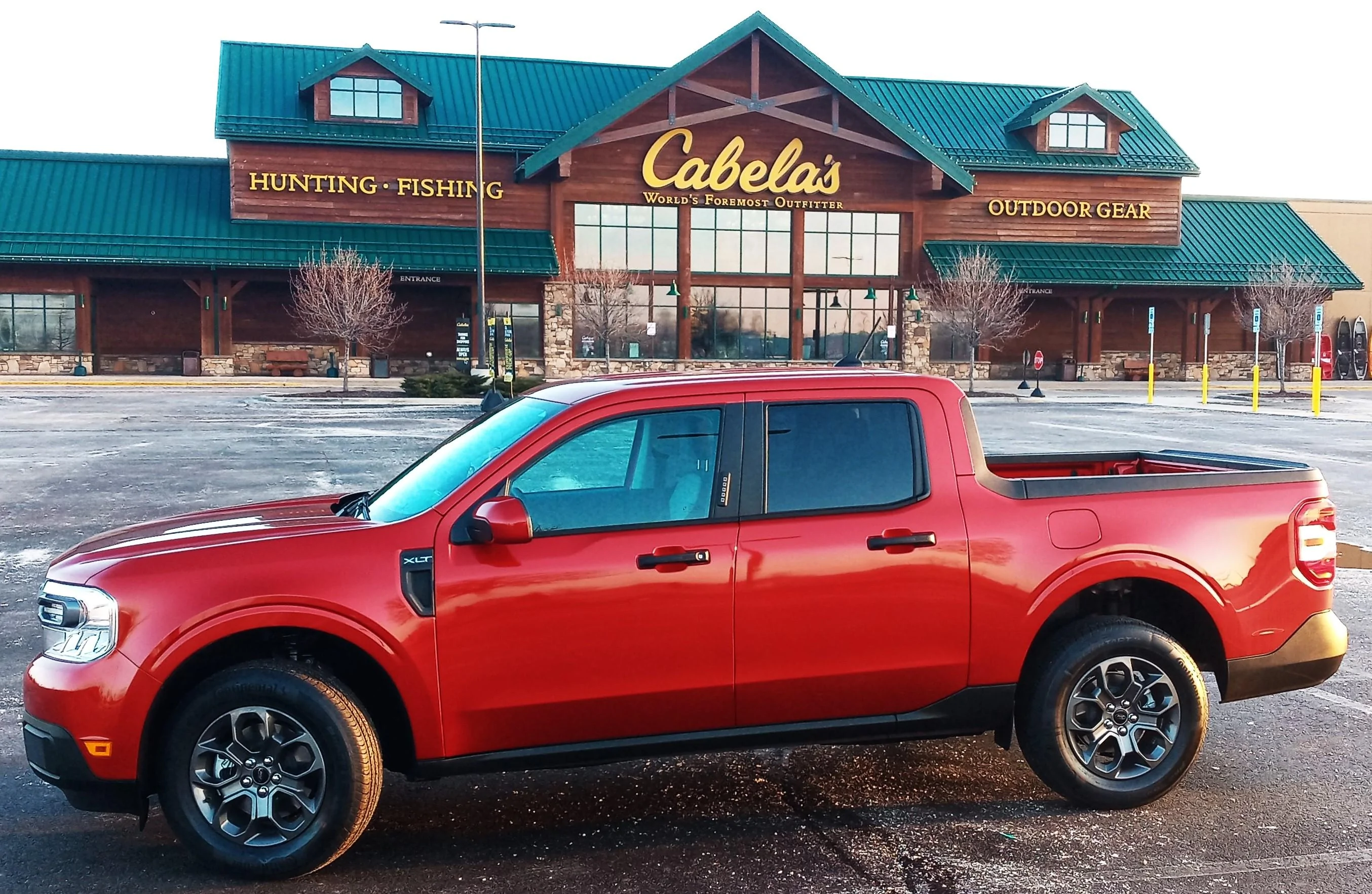 Ford Maverick HOT PEPPER RED Maverick Photos Thread Ford Maverick At Cabelas Feb. 8, 2023
