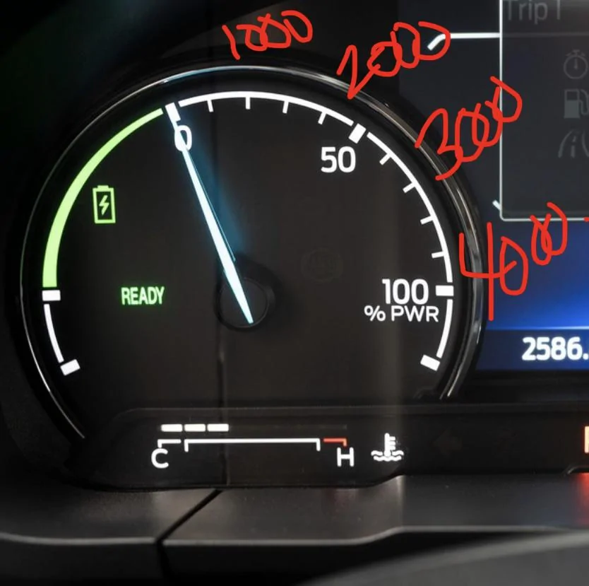 Ford Maverick Why no tach in the hybrid? C2D9F185-57FD-4F44-900C-6EB9162D5DB5