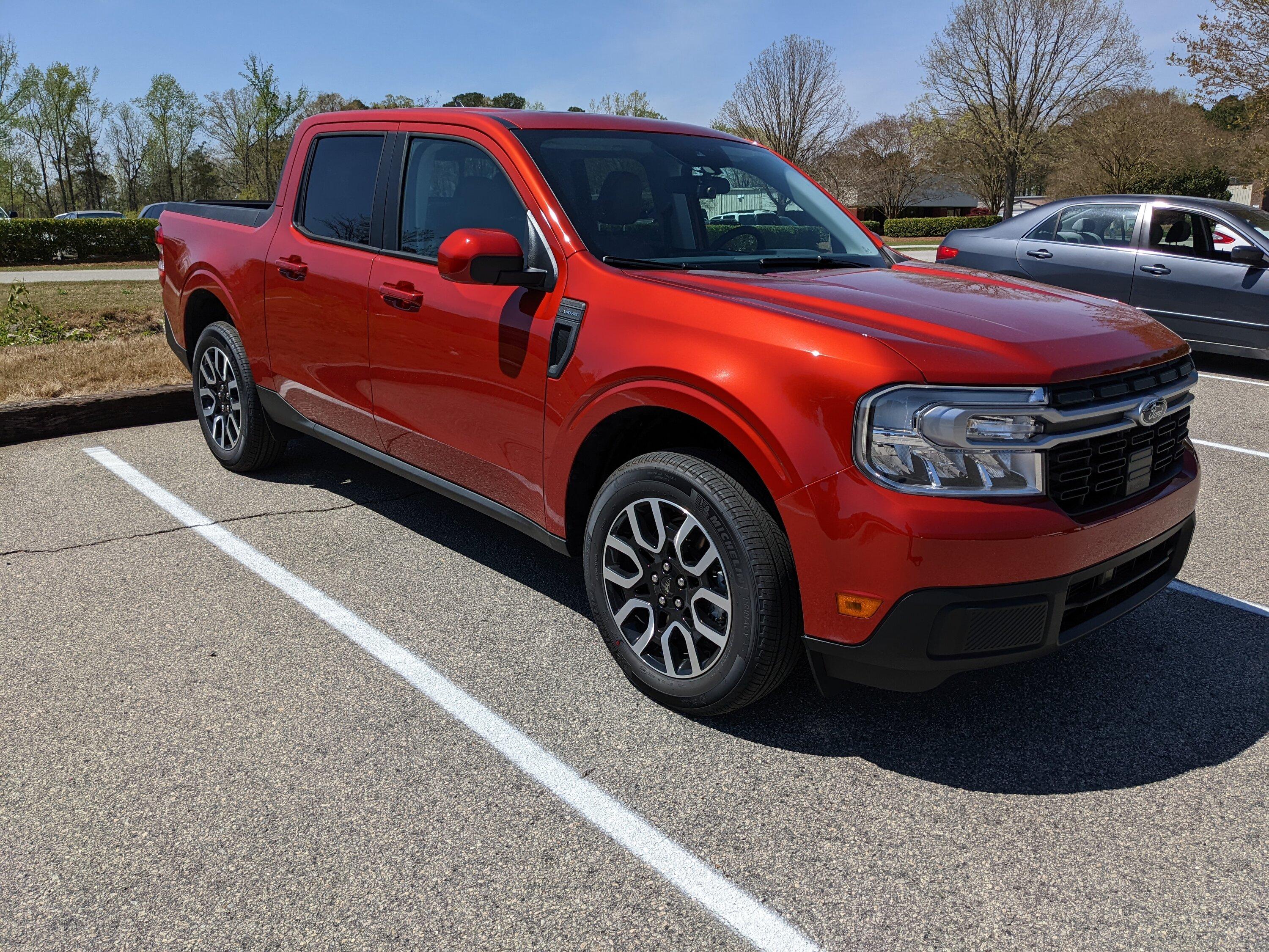 Ford Maverick HOT PEPPER RED Maverick Photos Thread PXL_20220411_181207705