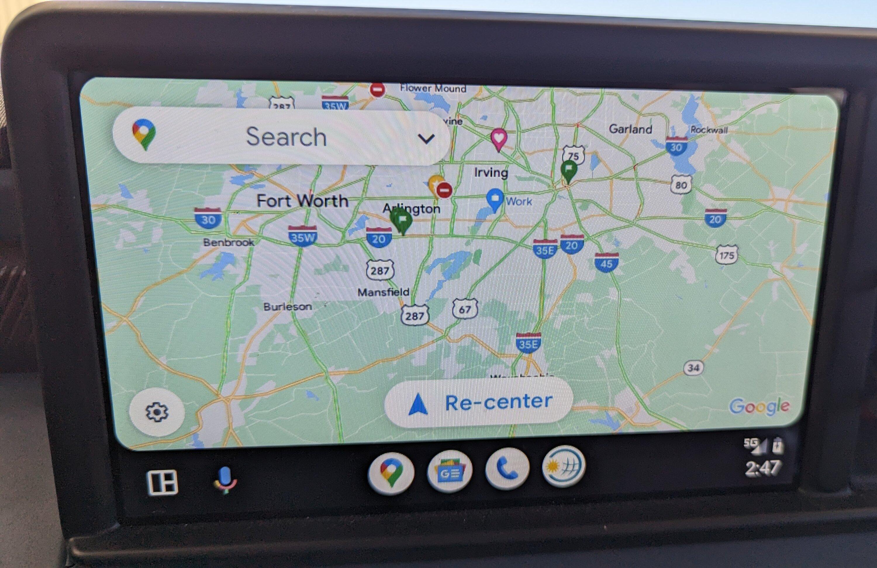 Ford Maverick Android Auto "COOLWALK"  split screen (public stable release) working on my base XL Maverick! PXL_20230212_204709019
