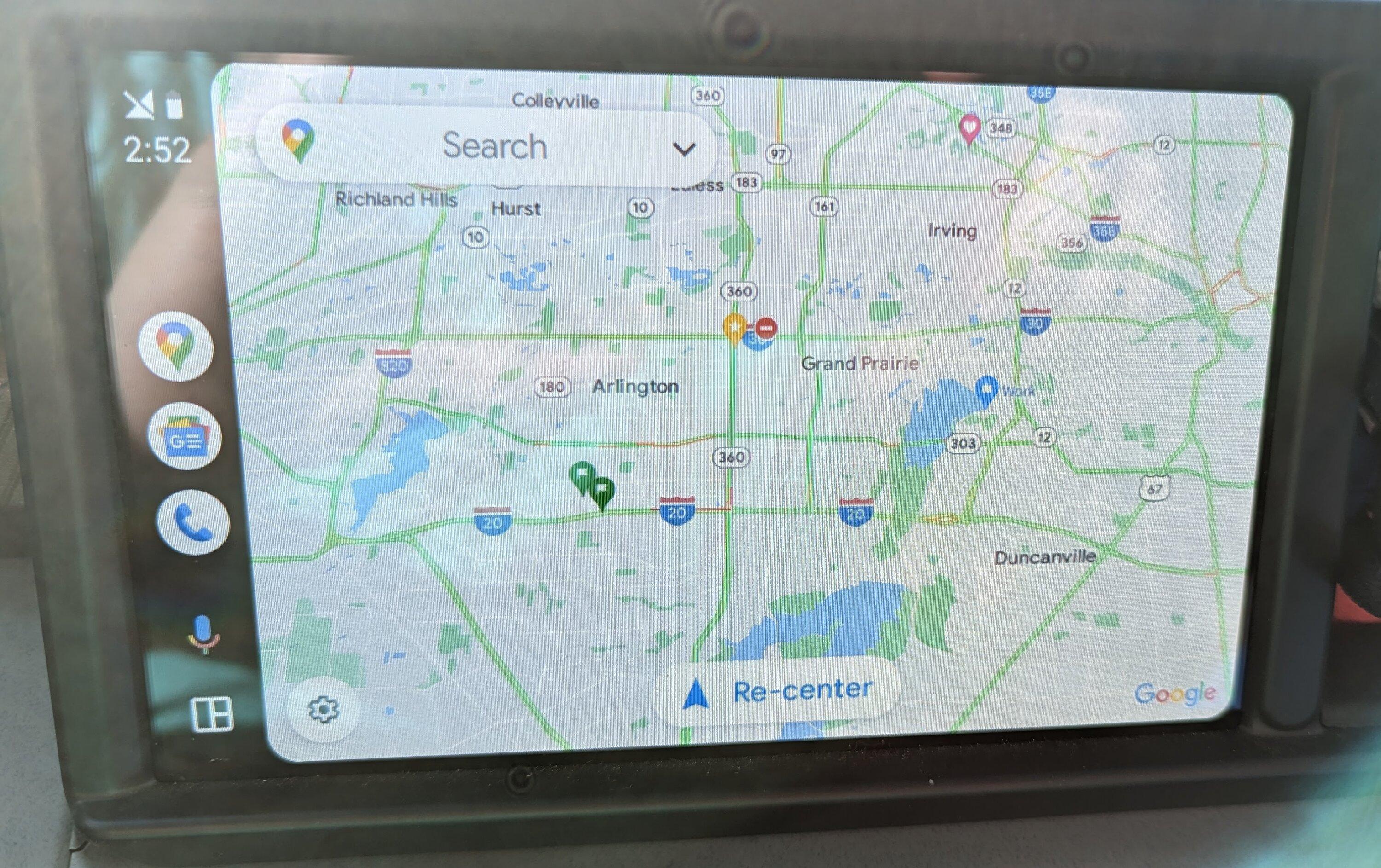 Ford Maverick Android Auto "COOLWALK"  split screen (public stable release) working on my base XL Maverick! PXL_20230212_205207648