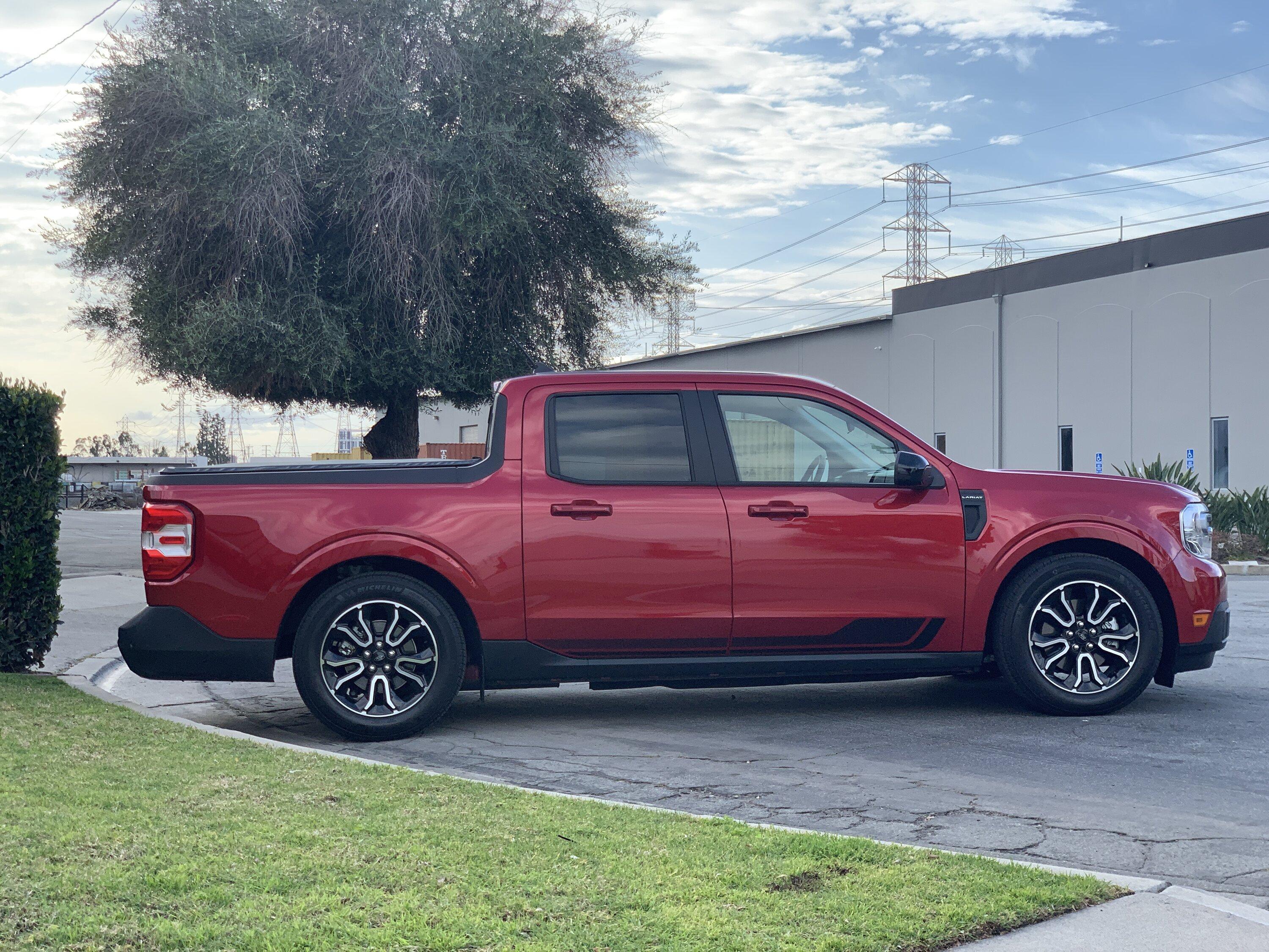 Ford Maverick My Rapid Red First Edition Lariat Hybrid IMG_2293.JPG