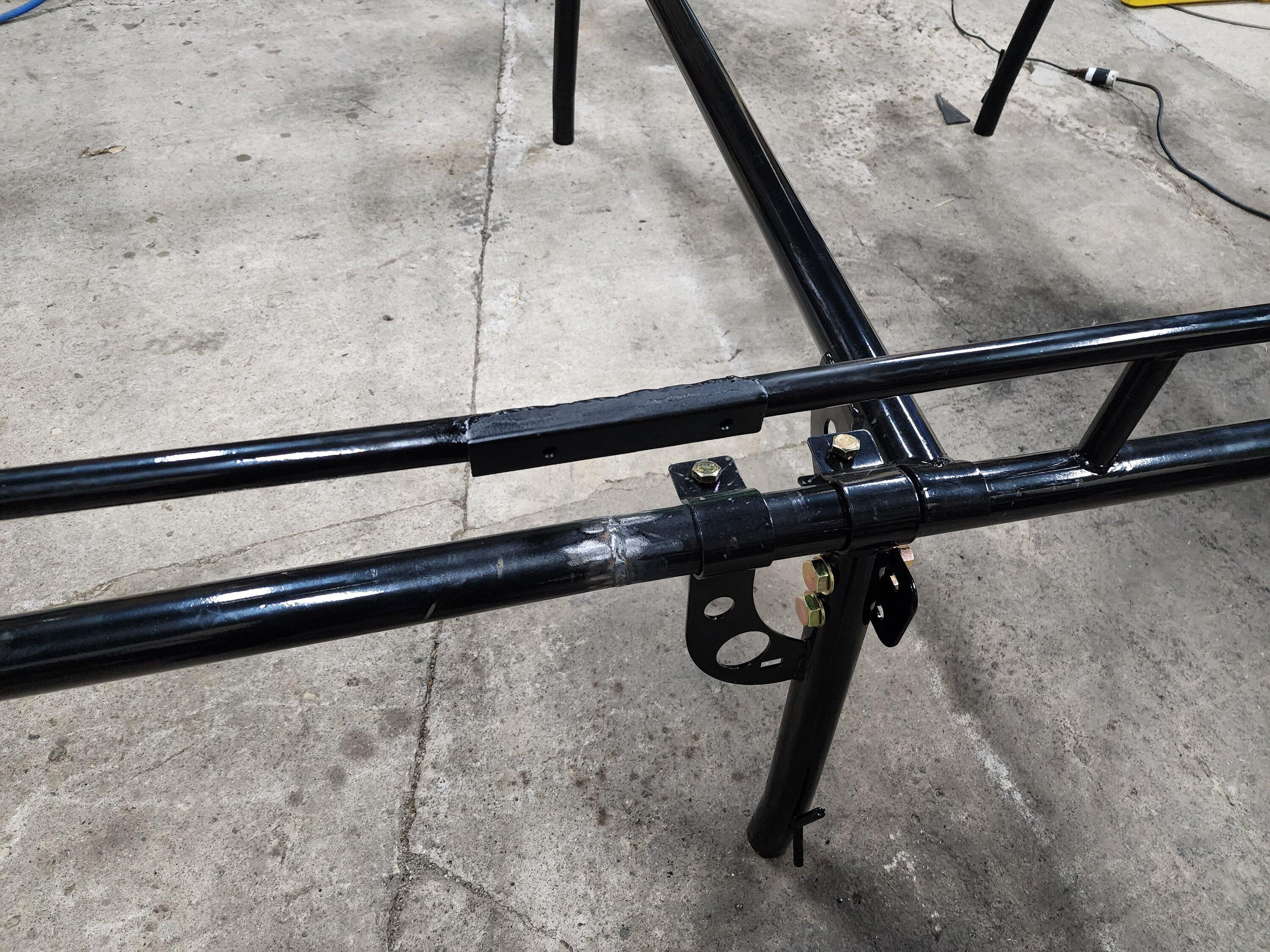 Ford Maverick Custom Extended Rack DIY Install / Fabrication Guide 20230208_223426