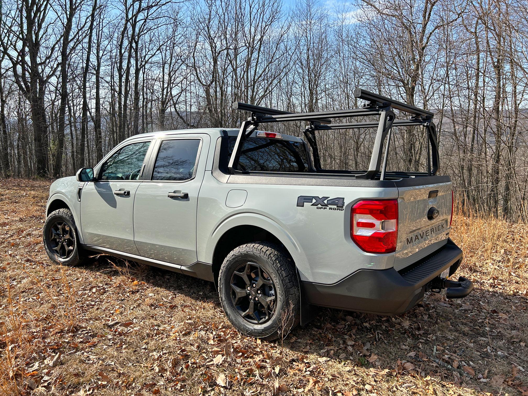 Ford Maverick UPDATED WITH ACCESSORY PICS: Leitner ACS Forged Rack Installed on my 2022 Maverick FX4 Profile