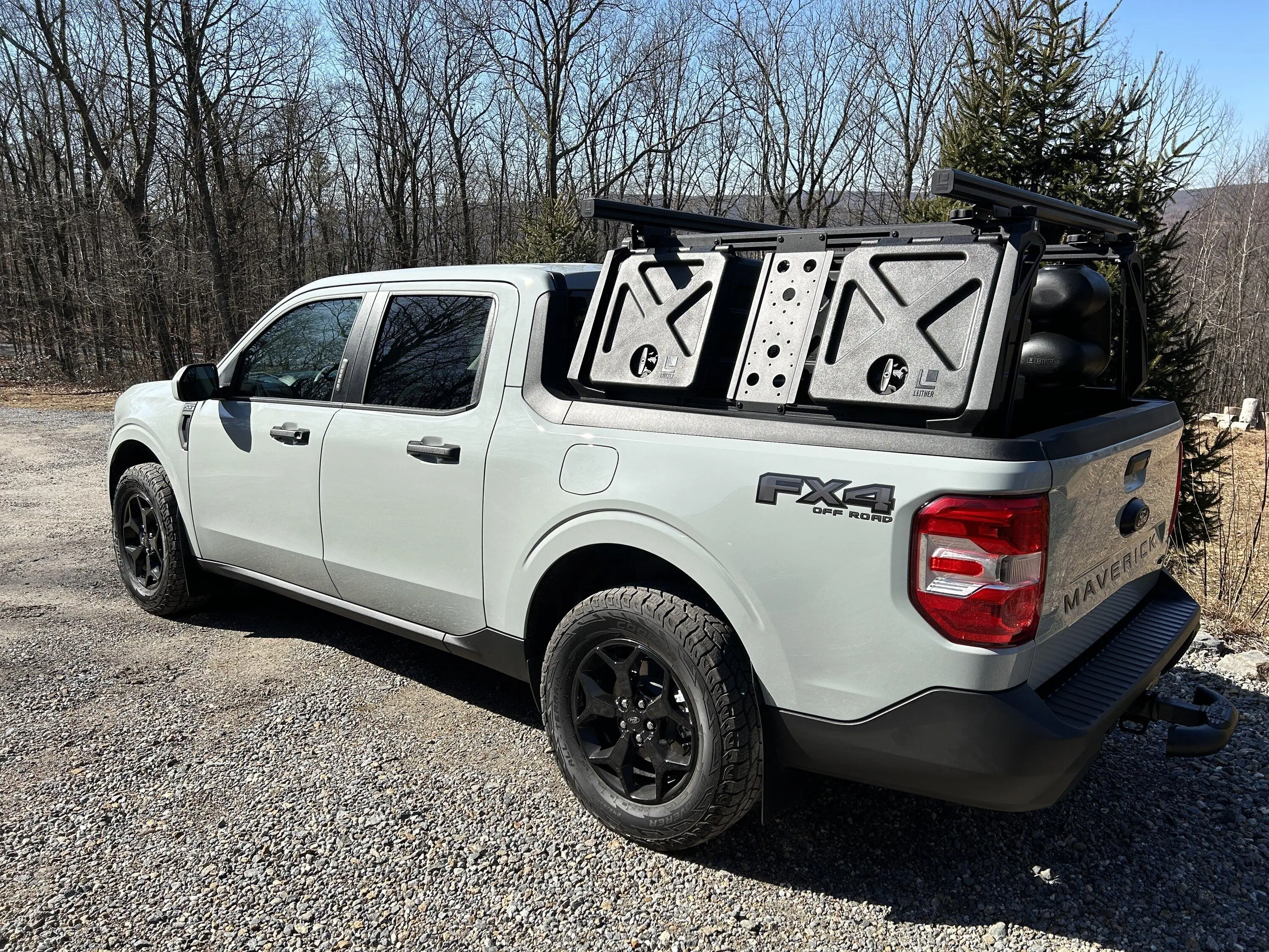 Ford Maverick UPDATED WITH ACCESSORY PICS: Leitner ACS Forged Rack Installed on my 2022 Maverick FX4 IMG_8788