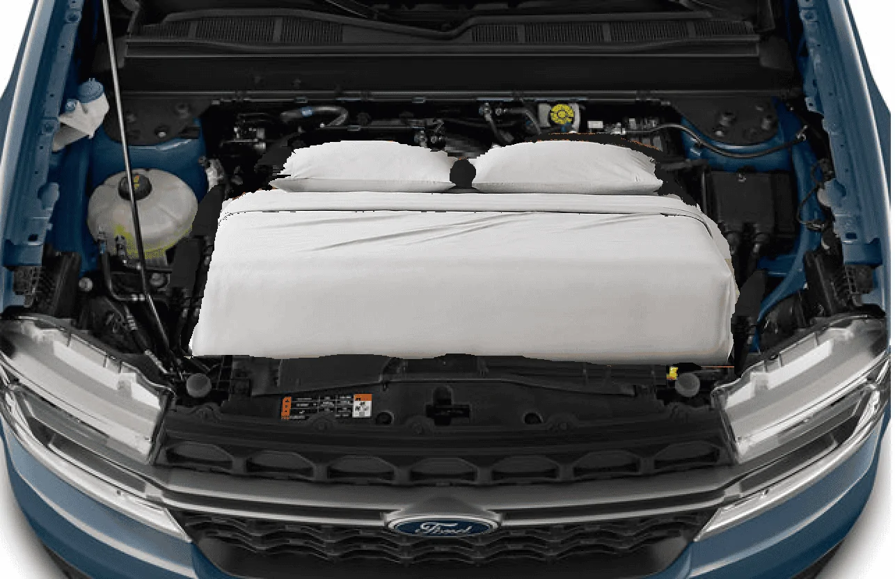 Ford Maverick Engine Cover installed in 2.0L Ecoboost Maverick engine bay (From Escape) 1676832865315