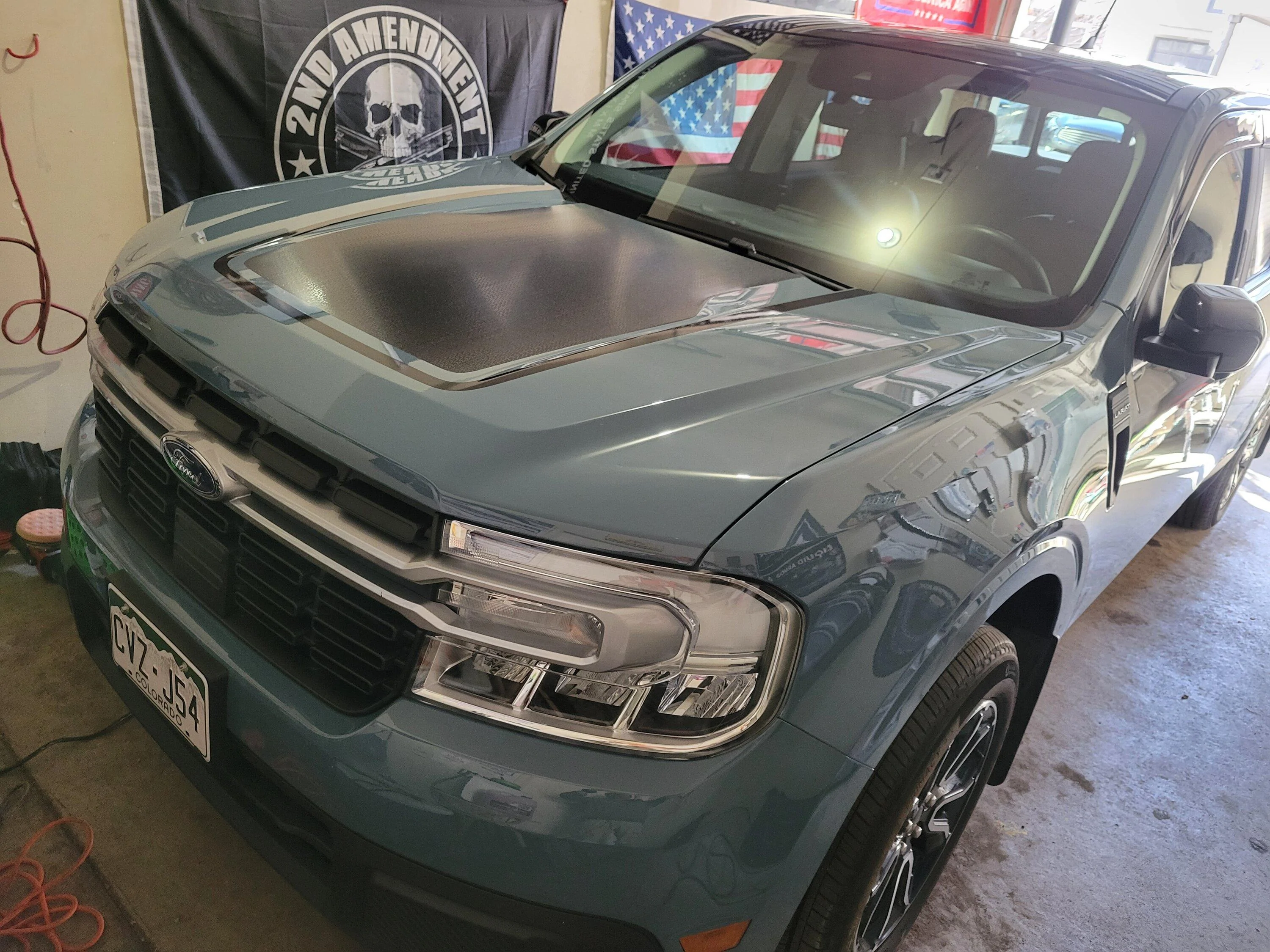 Ford Maverick First MTC client from the forums..5 yr graphene coating! Area 51 lariat 20230219_150044