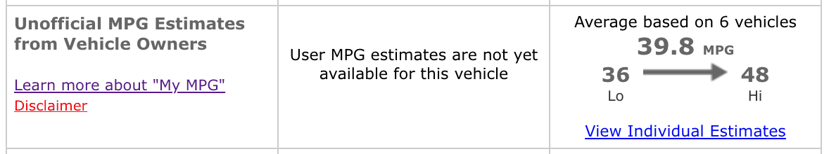 Ford Maverick MY23 EPA city MPG reduction? Screen Shot 2023-02-20 at 1.37.49 PM