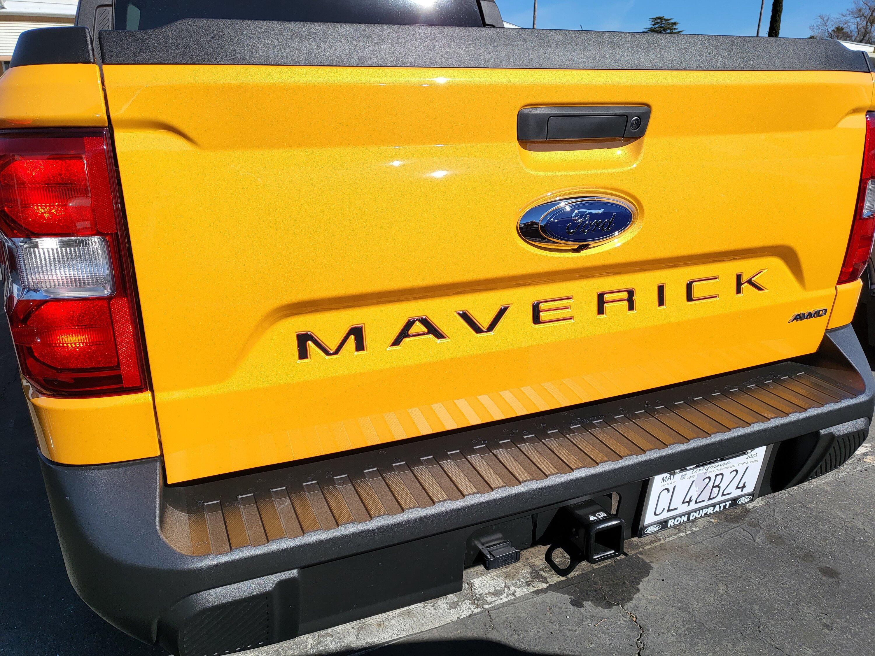 Ford Maverick CYBER ORANGE Maverick Photos Thread 20230218_104212