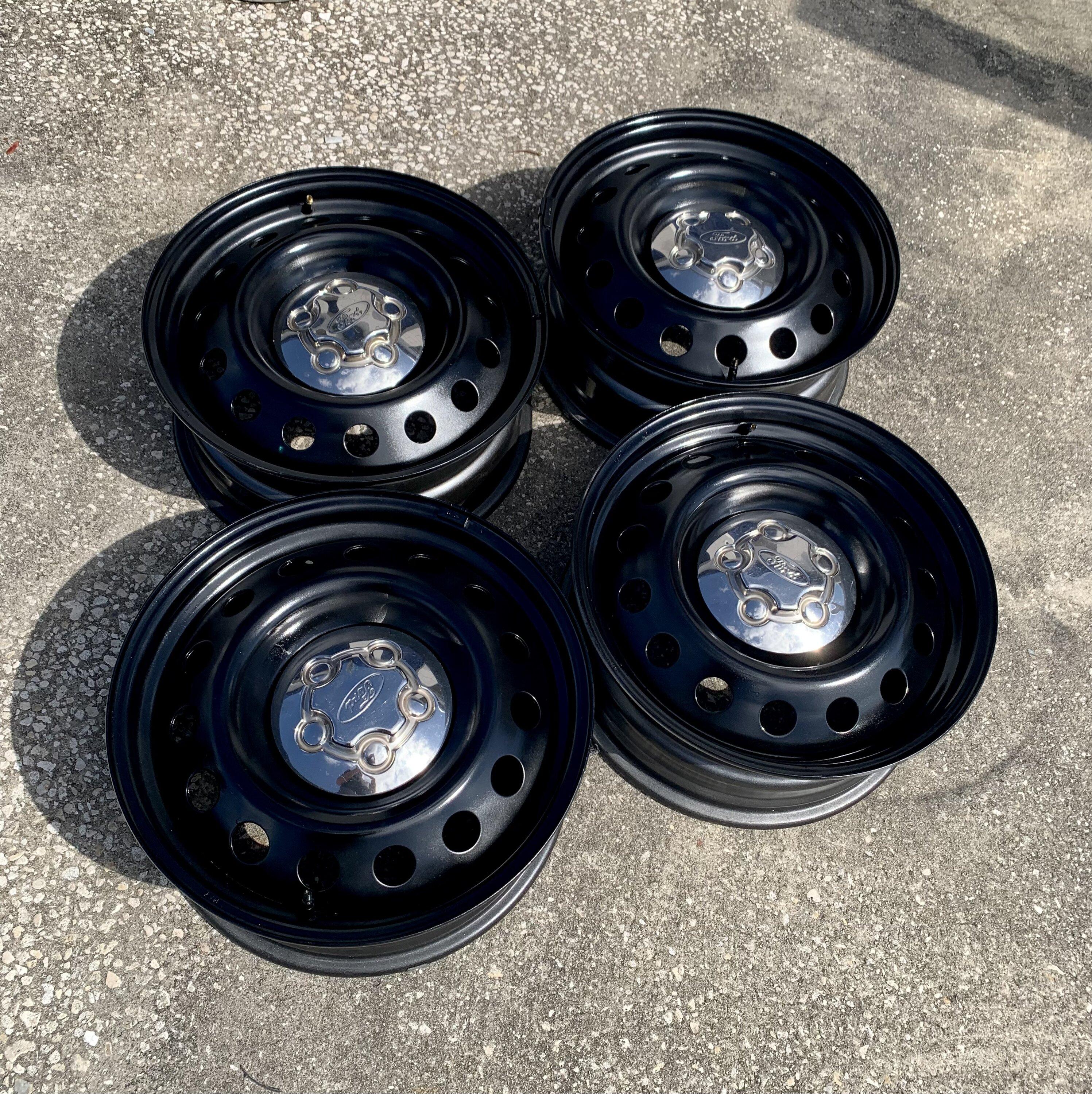 Ford Maverick For Sale Painted Steelies with Interceptor Caps 062C7A27-0795-479F-9854-44EC16C17F56