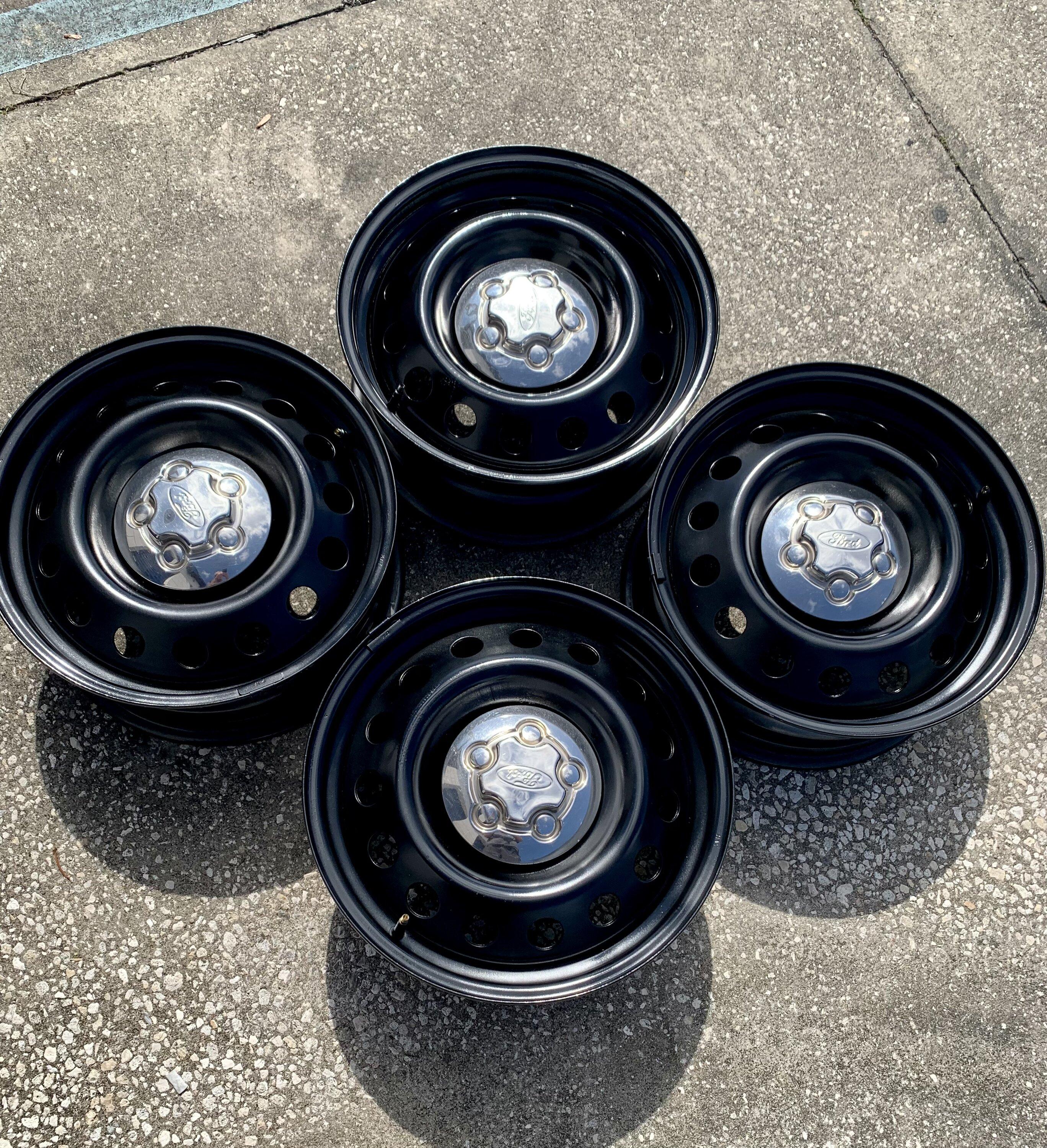 Ford Maverick For Sale Painted Steelies with Interceptor Caps 050DBCB5-F636-4235-852B-3A548D7031B2